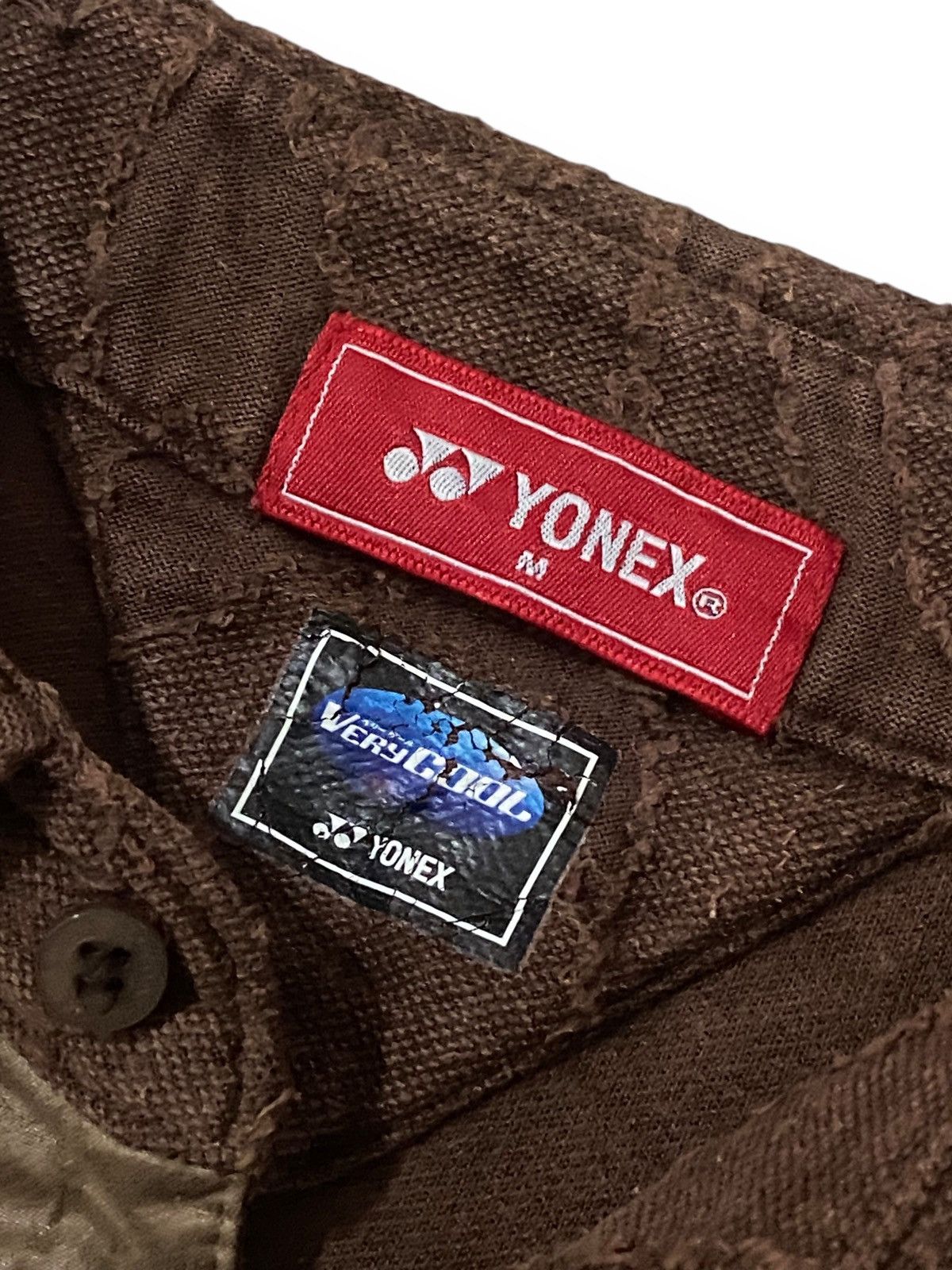 Japanese Brand × Vintage VINTAGE YONEX ABSTRACT MULTI POCKET POLO TSHIRT Size US M / EU 48-50 / 2 - 9 Thumbnail