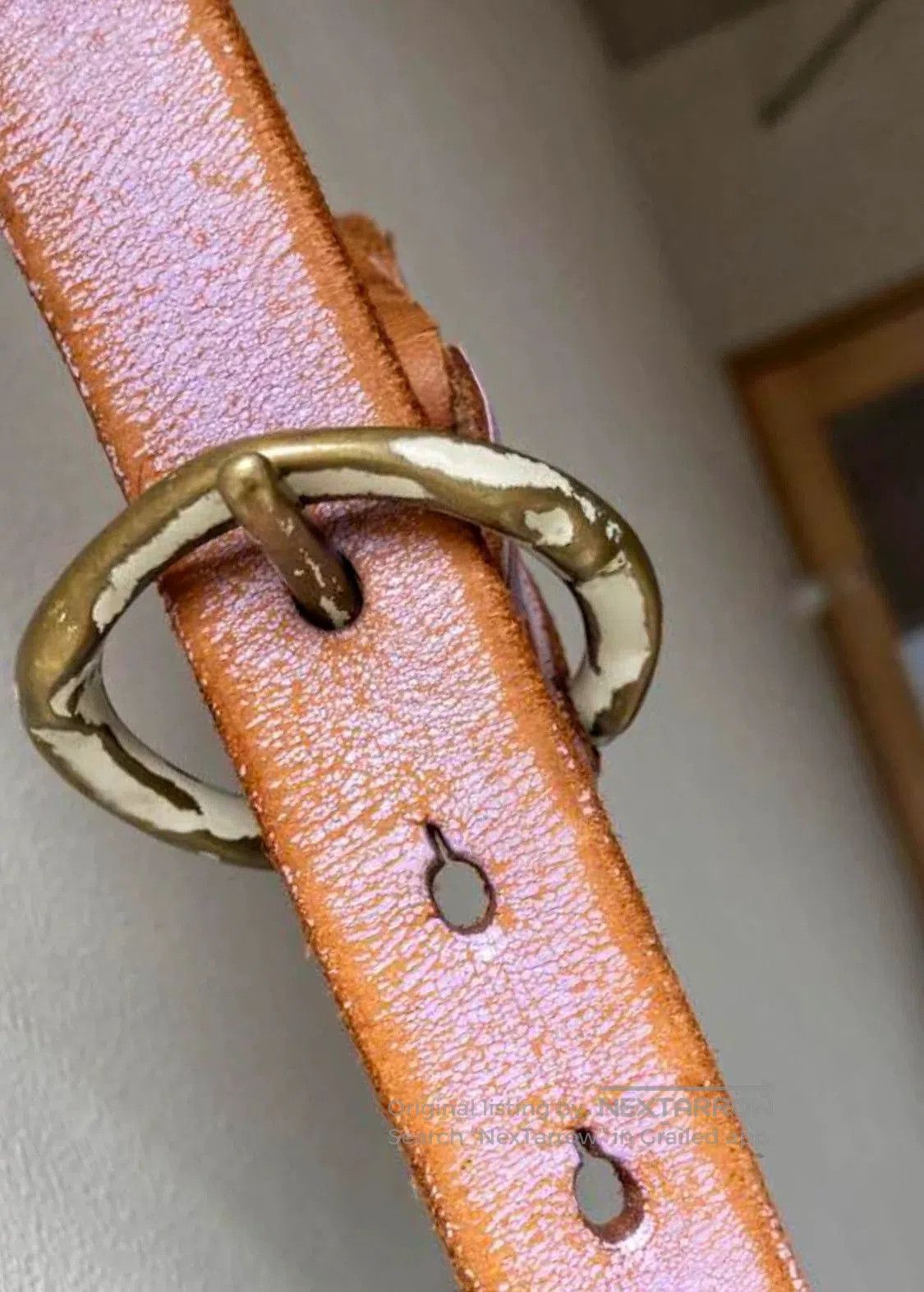 Kapital Early Edition Kapital Narrow Strap Belt. Size ONE SIZE - 3 Thumbnail