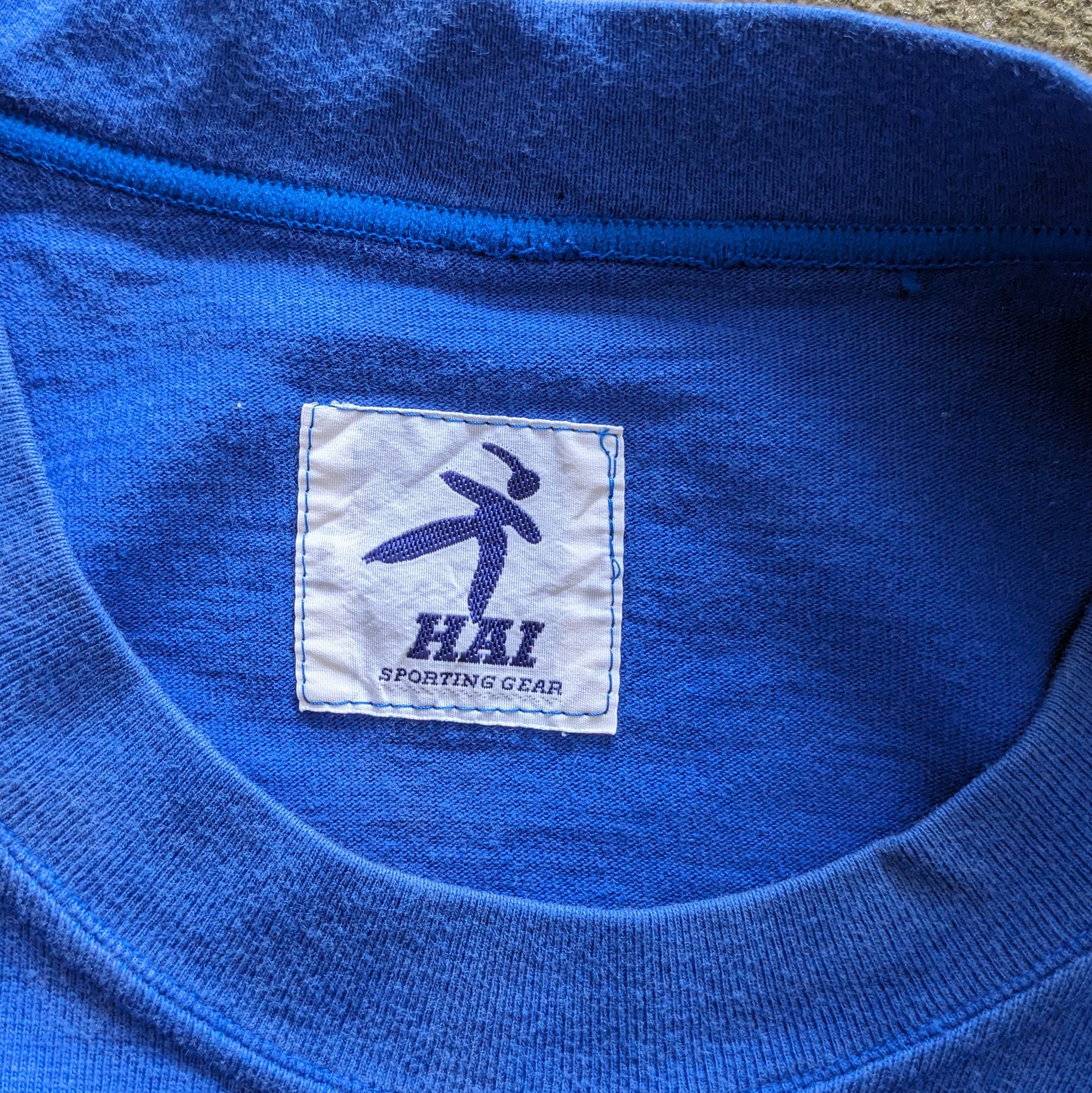 Vintage Vintage HAI SPORTING GEAR by Issey Miyake T-shirt Size US XL / EU 56 / 4 - 4 Thumbnail
