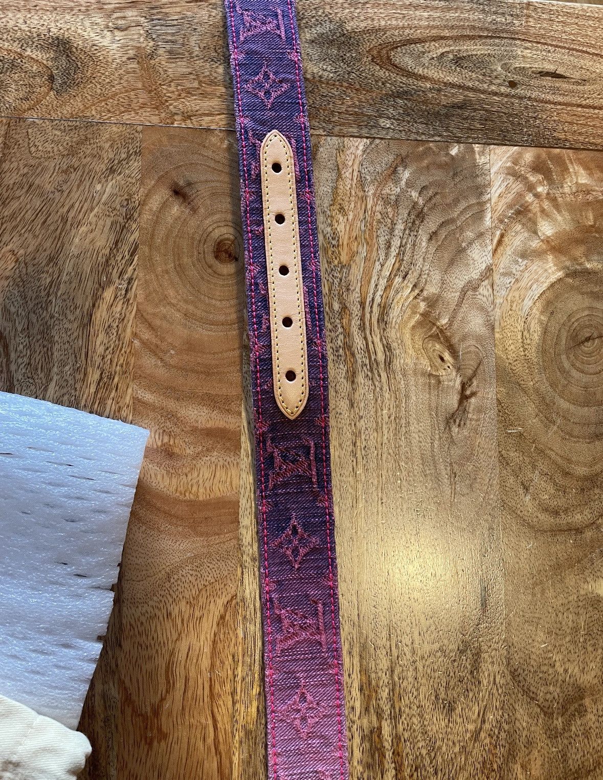 Louis Vuitton Lv monogram belt from 2010 Size ONE SIZE - 17 Thumbnail
