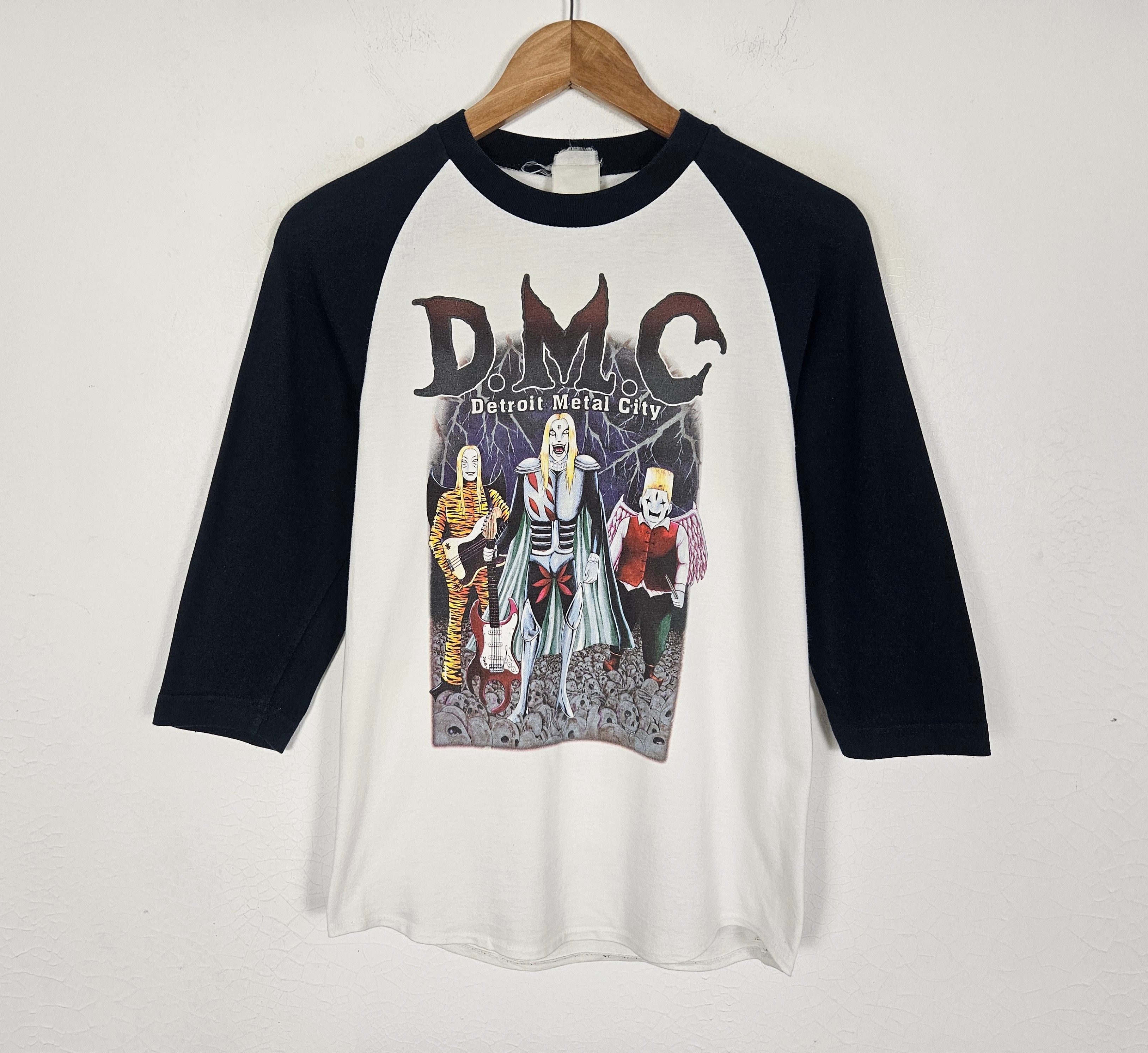 Anime Detroit Metal City anime tee raglan shirt Size US XS / EU 42 / 0 - 2 Thumbnail