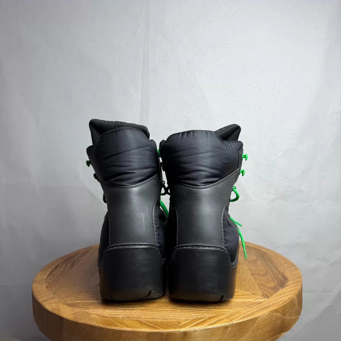 Bottega Veneta BV Black & Green Hiking Boots 42 98 New Worn Few Times Size US 9 / EU 42 - 5 Thumbnail