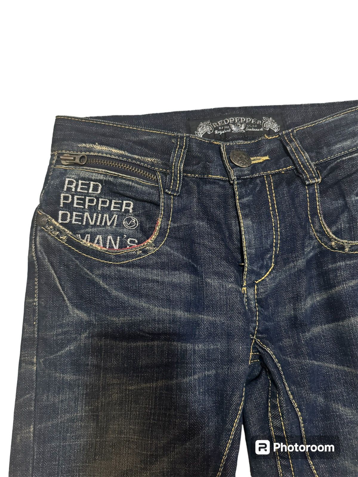 If Six Was Nine × Japanese Brand × Vintage Vintage Red Pepper Japan Rusty Jeans Size US 30 / EU 46 - 5 Thumbnail