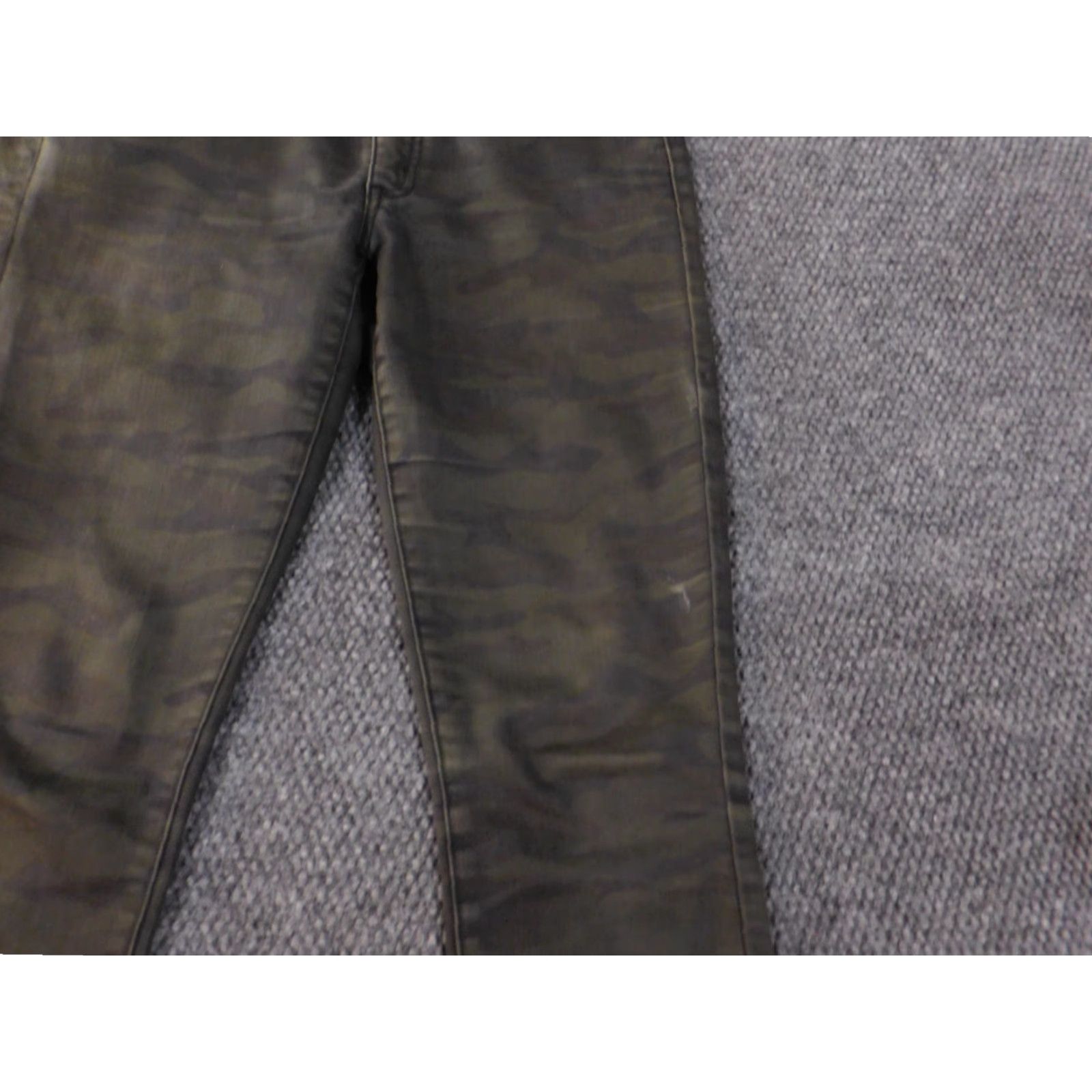 American Eagle Outfitters American Eagle Outfitters Jeans Womens 6 Camouflage Green Jegging Denim Stretch Zipper Size 24" / US 00 / IT 34 - 3 Thumbnail