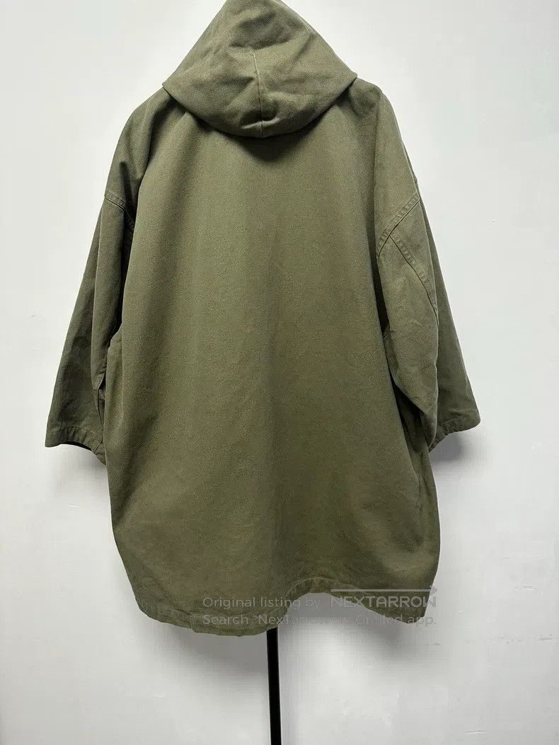 Balenciaga Balenciaga Solid Color Hooded Zip-Up Jacket Size US XS / EU 42 / 0 - 2 Thumbnail
