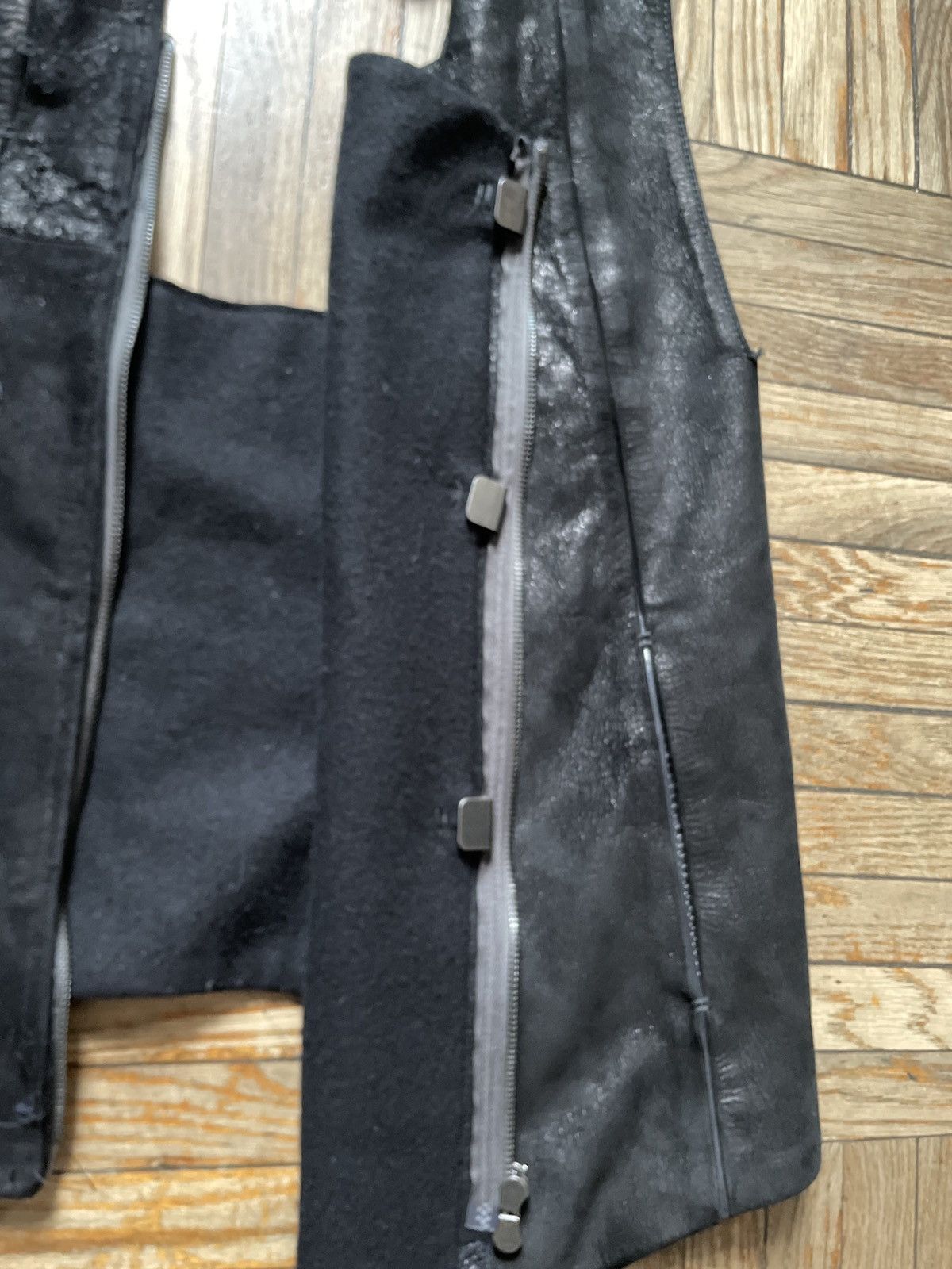 Boris Bidjan Saberi Boris B S leather vest Size US S / EU 44-46 / 1 - 5 Thumbnail