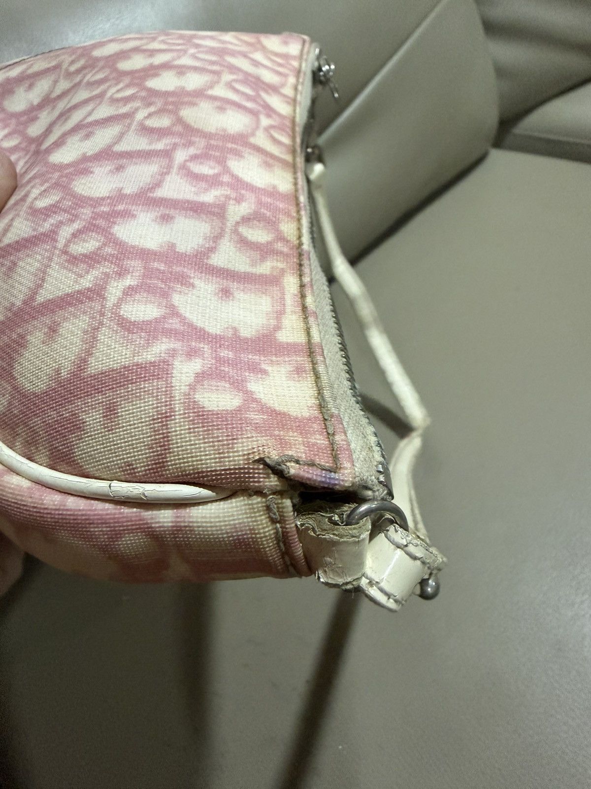 Dior Authentic Vintage Christian Dior Trotter Saddle Pochette Size ONE SIZE - 12 Thumbnail