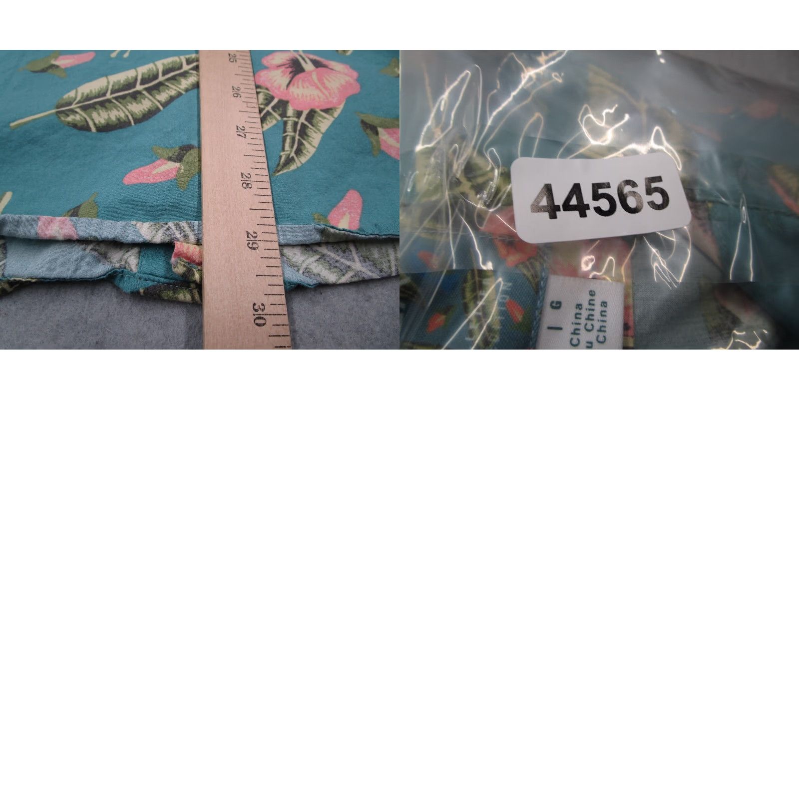 RVCA RVCA Shirt Mens Large Blue Luke Pelletier Special Edition Button-Up Hawaiian Floral Size US L / EU 52-54 / 3 - 8 Thumbnail