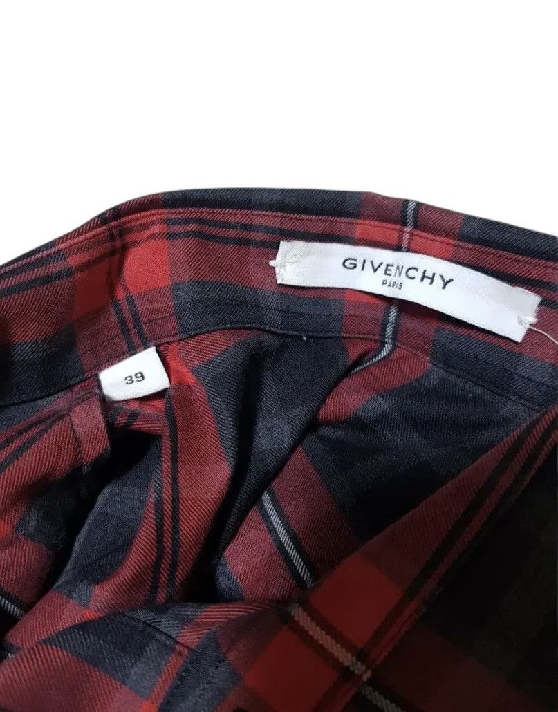 Givenchy Givenchy Star Red Flannel Button Shirt Size US M / EU 48-50 / 2 - 4 Thumbnail