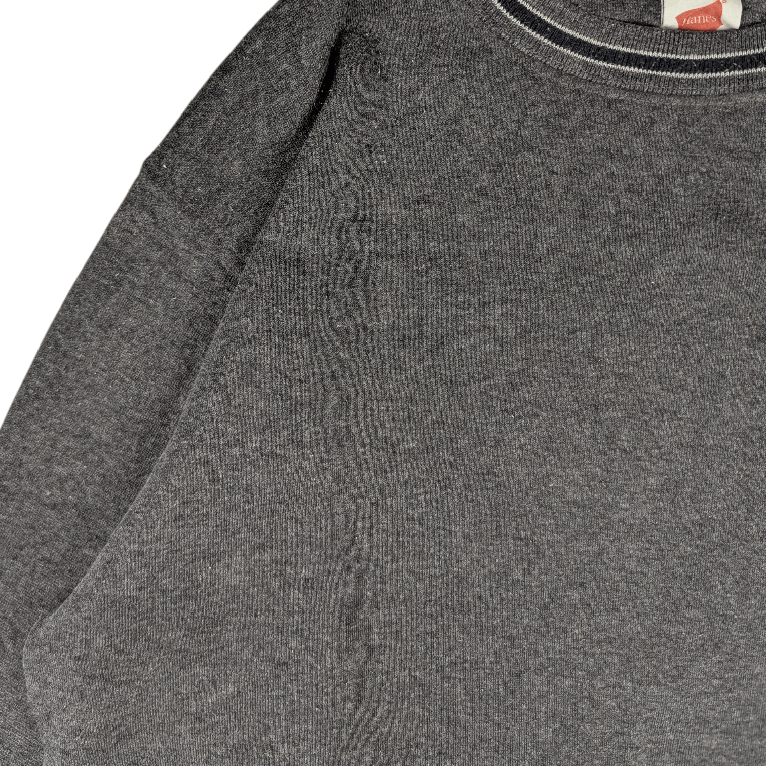 Hanes Vintage 2000's HANES Dark Grey Plain Sweatshirts Size US M / EU 48-50 / 2 - 9 Thumbnail