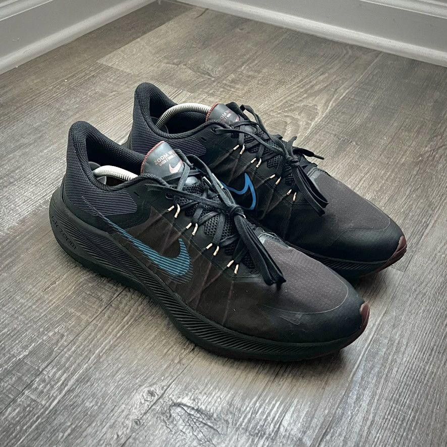 Nike × Vintage NIKE • Winflo 8 "2021 Black Thunder Blue" (8M) Size US 8 / EU 41 - 12 Thumbnail