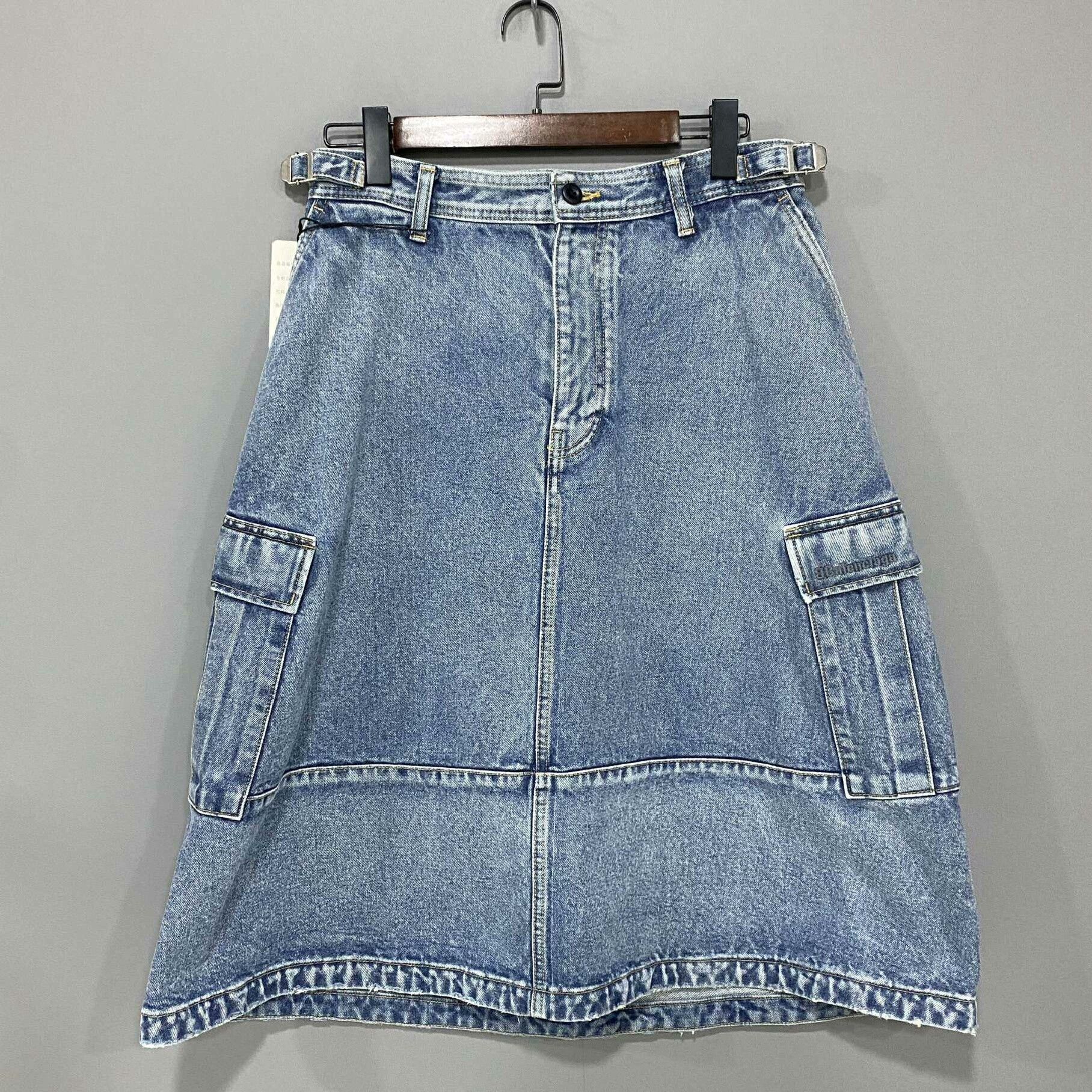 Balenciaga Balenciaga Denim Skirt 32 Women Size 32" / US 10 / IT 46 - 1 Thumbnail