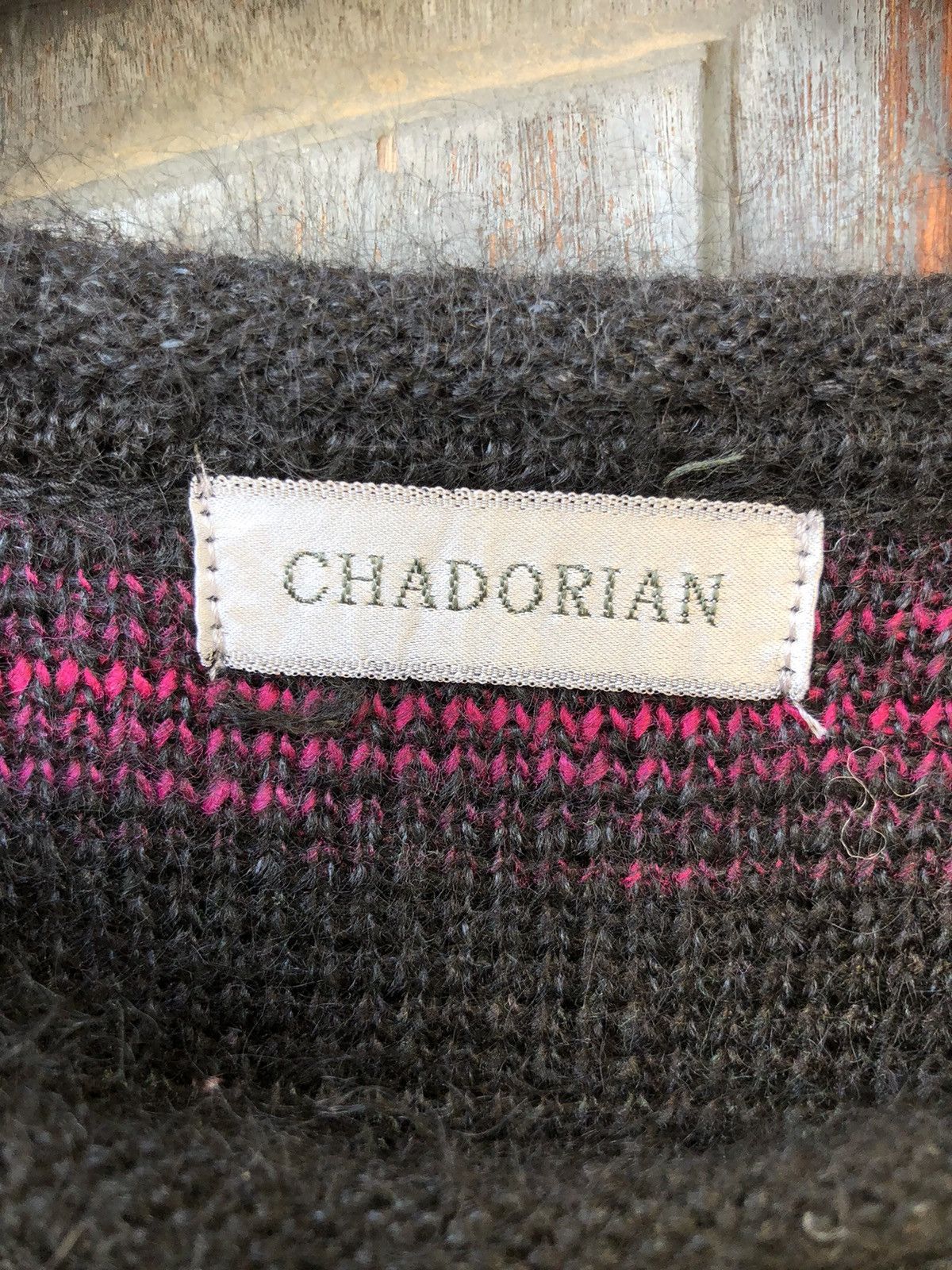If Six Was Nine Chadorian Japanese Mohair Rainbow Psychedelic Stripe Style Size US M / EU 48-50 / 2 - 9 Thumbnail