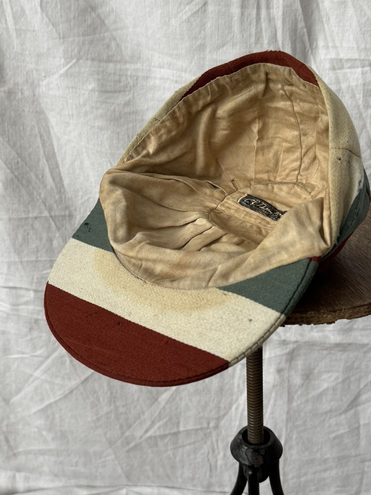 Vintage 1940s Vintage England Faded Wool Cricket Hat Size ONE SIZE - 6 Thumbnail