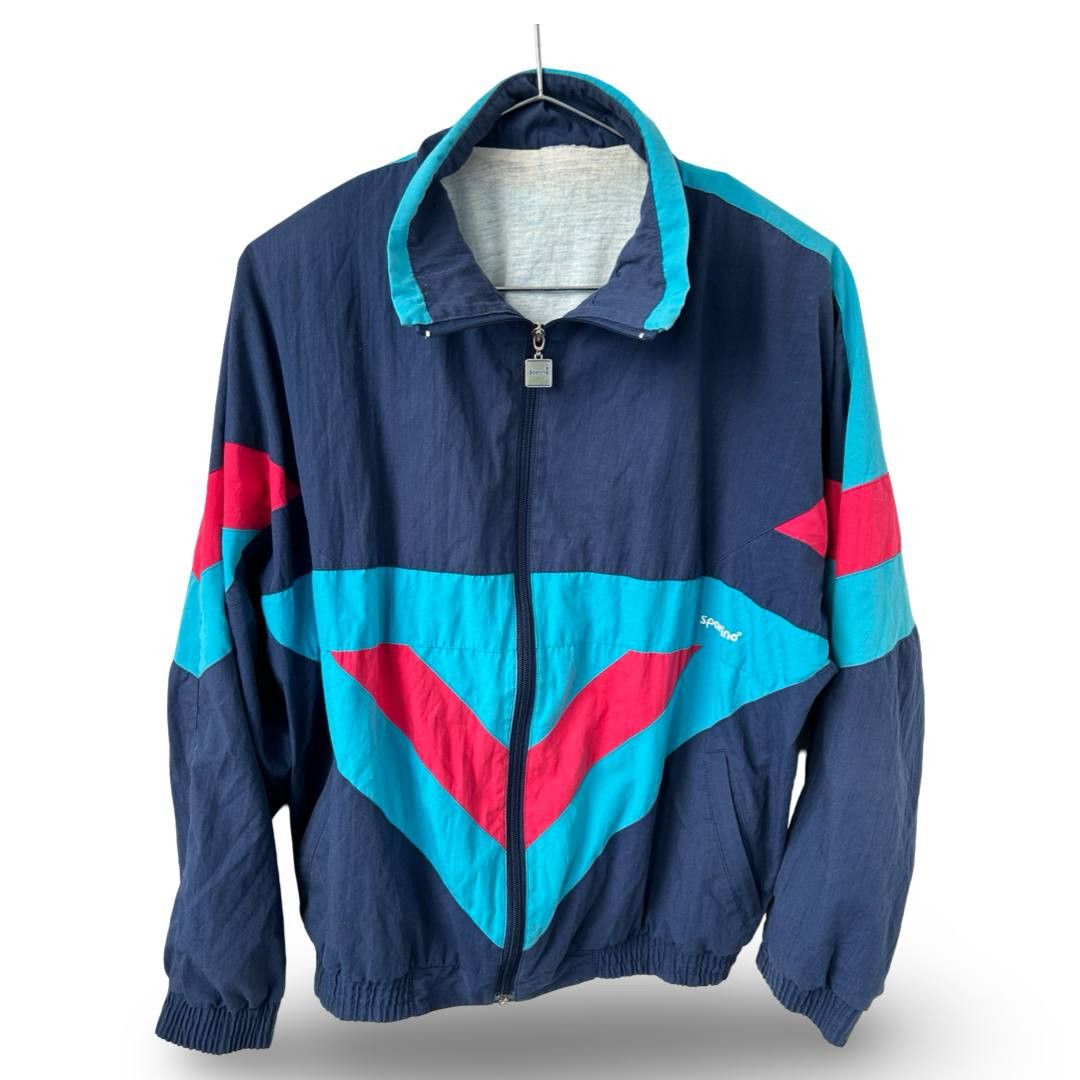 Vintage Vintage Nylon Trackjacket #699 Size US L / EU 52-54 / 3 - 1 Thumbnail