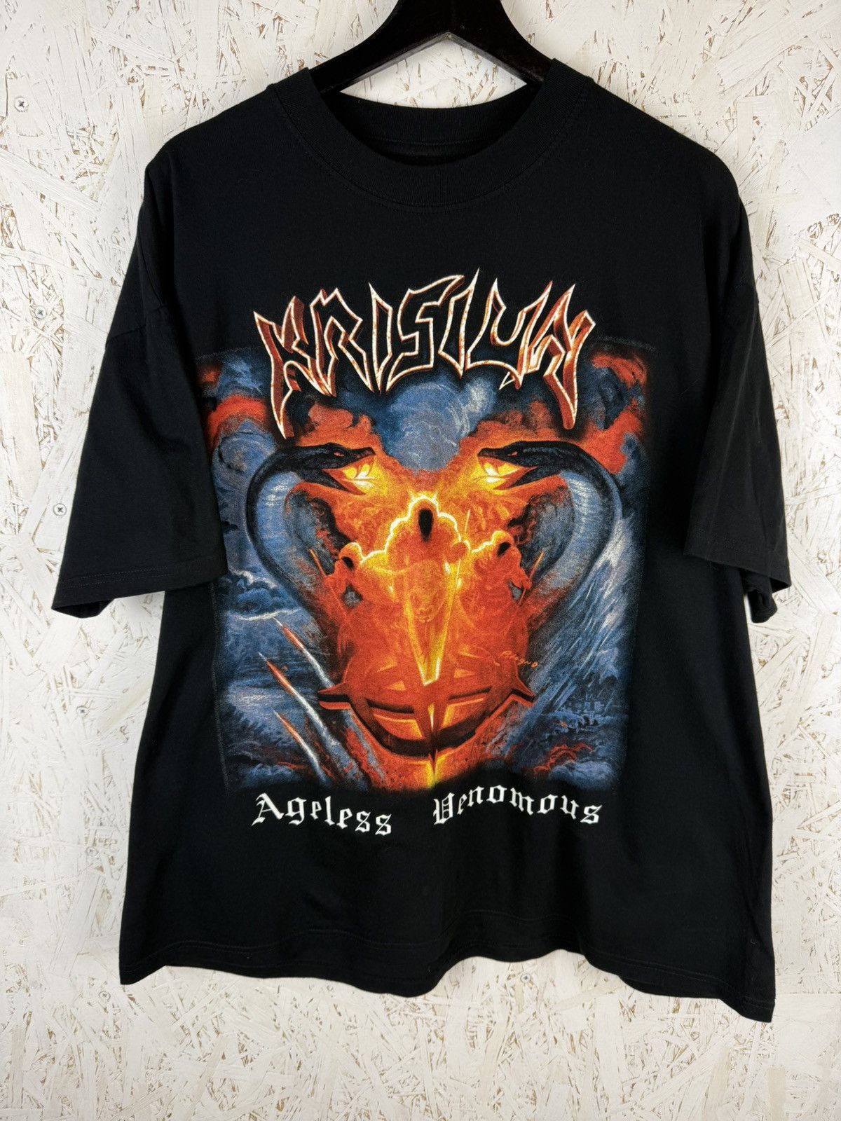 Band Tees Vintage Krisiun Ageless Venomous 2001 Death Metal T-Shirt Size US XL / EU 56 / 4 - 1 Thumbnail