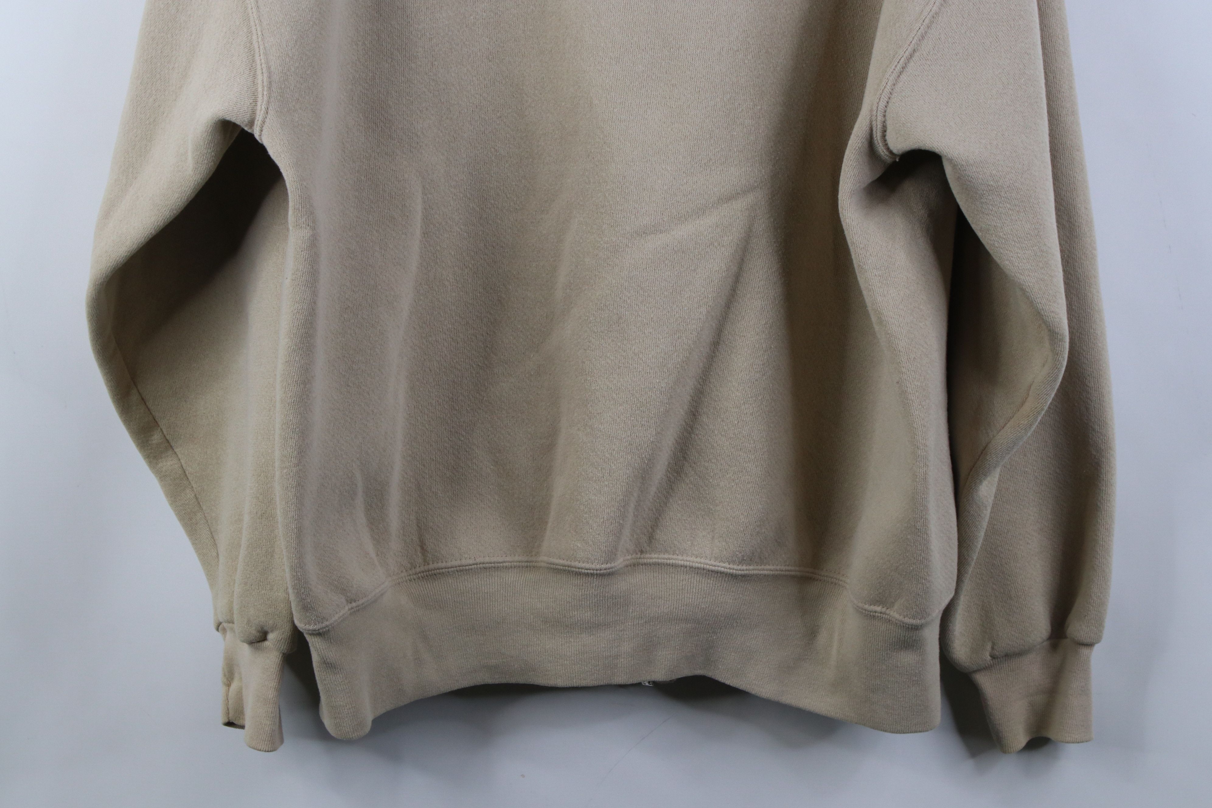 Vintage Vintage 90s USA Olympics Hoodie Sweatshirt Oatmeal Brown Size US L / EU 52-54 / 3 - 14 Thumbnail