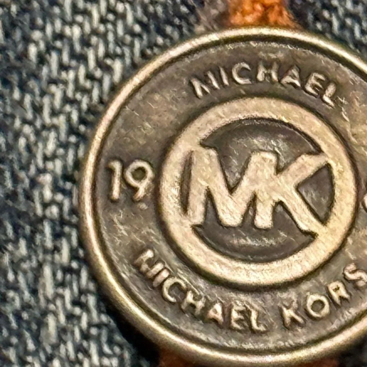 Michael Kors Michael Michael Kors Blue Denim Vest SZ S Iconic Logo Size S / US 4 / IT 40 - 5 Thumbnail
