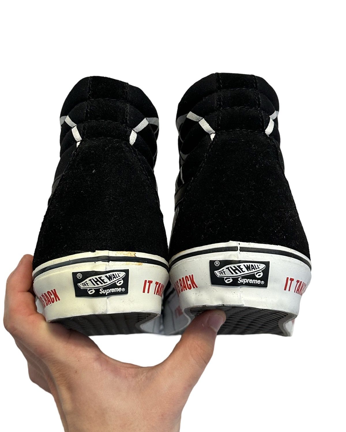 Vans Grail 2006 Supreme Public Enemy Vans Sk8-Hi size 10 Size US 10 / EU 43 - 6 Thumbnail