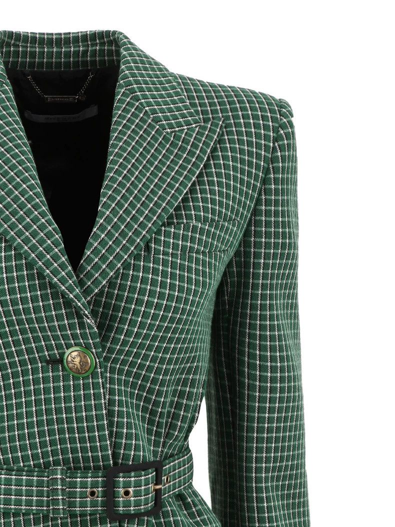 Givenchy Givenchy Green plaid suit jacket Size XS / US 0-2 / IT 36-38 - 4 Thumbnail