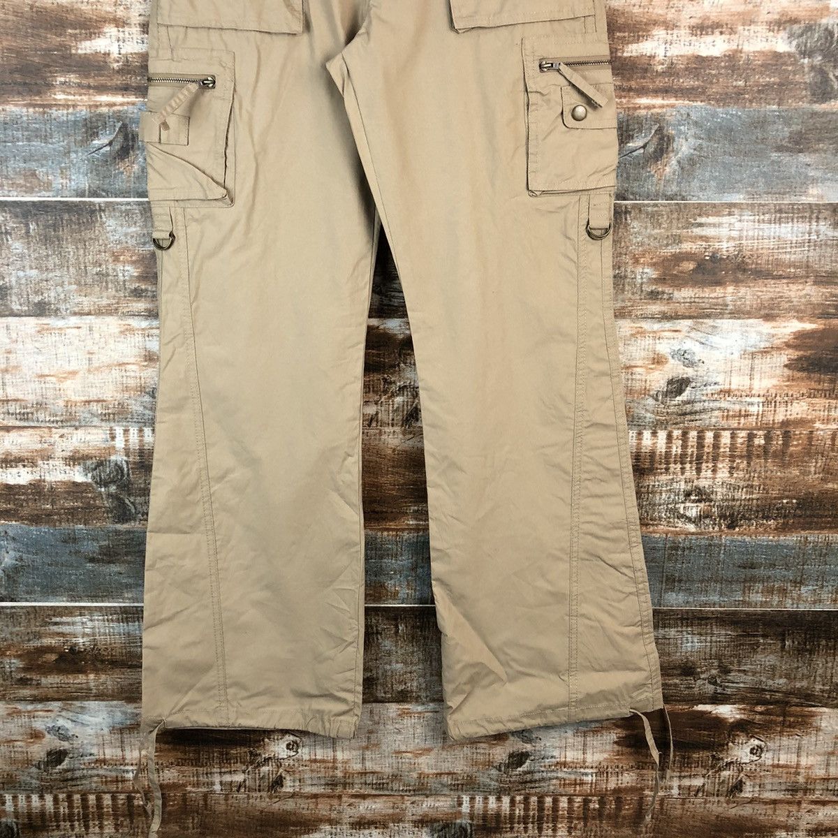 Japanese Brand Arnold Palmer Brown Cargo Multipocket Pants #A2565 Size 27" / US 4 / IT 40 - 6 Thumbnail
