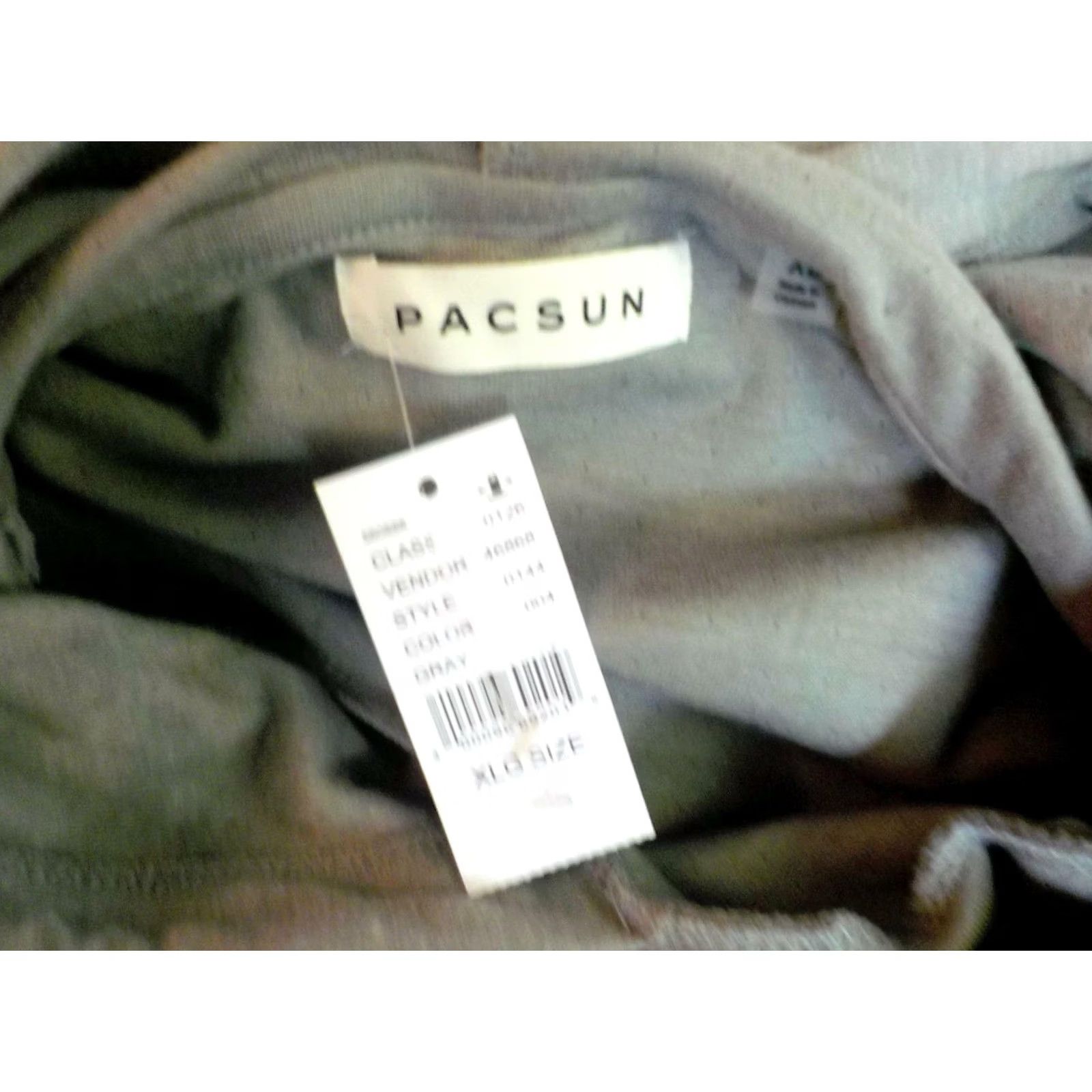 Pacsun PACSUN Men's Pullover Speckled Hoodie w/Kangaroo Pocket Gray- Cotton Blend-XL-NWT Size US XL / EU 56 / 4 - 2 Thumbnail