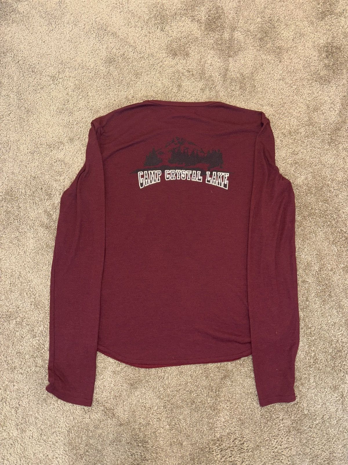 Raf Simons RAF SIMONS 2000 camp crystal lake long sleeve raglan cut Size US M / EU 48-50 / 2 - 4 Thumbnail