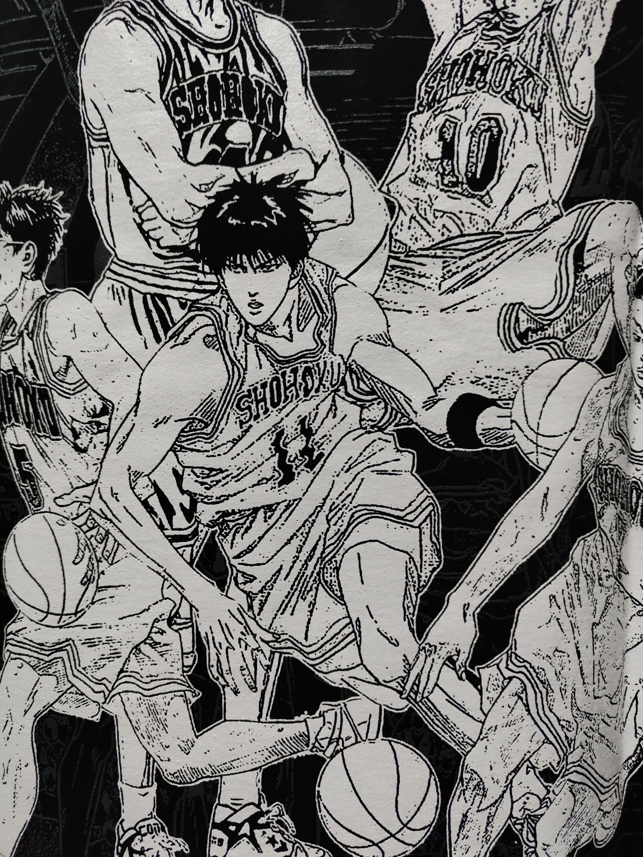 Anime Slam Dunk Hanamichi Sakuragi T-shirt Size US L / EU 52-54 / 3 - 7 Thumbnail