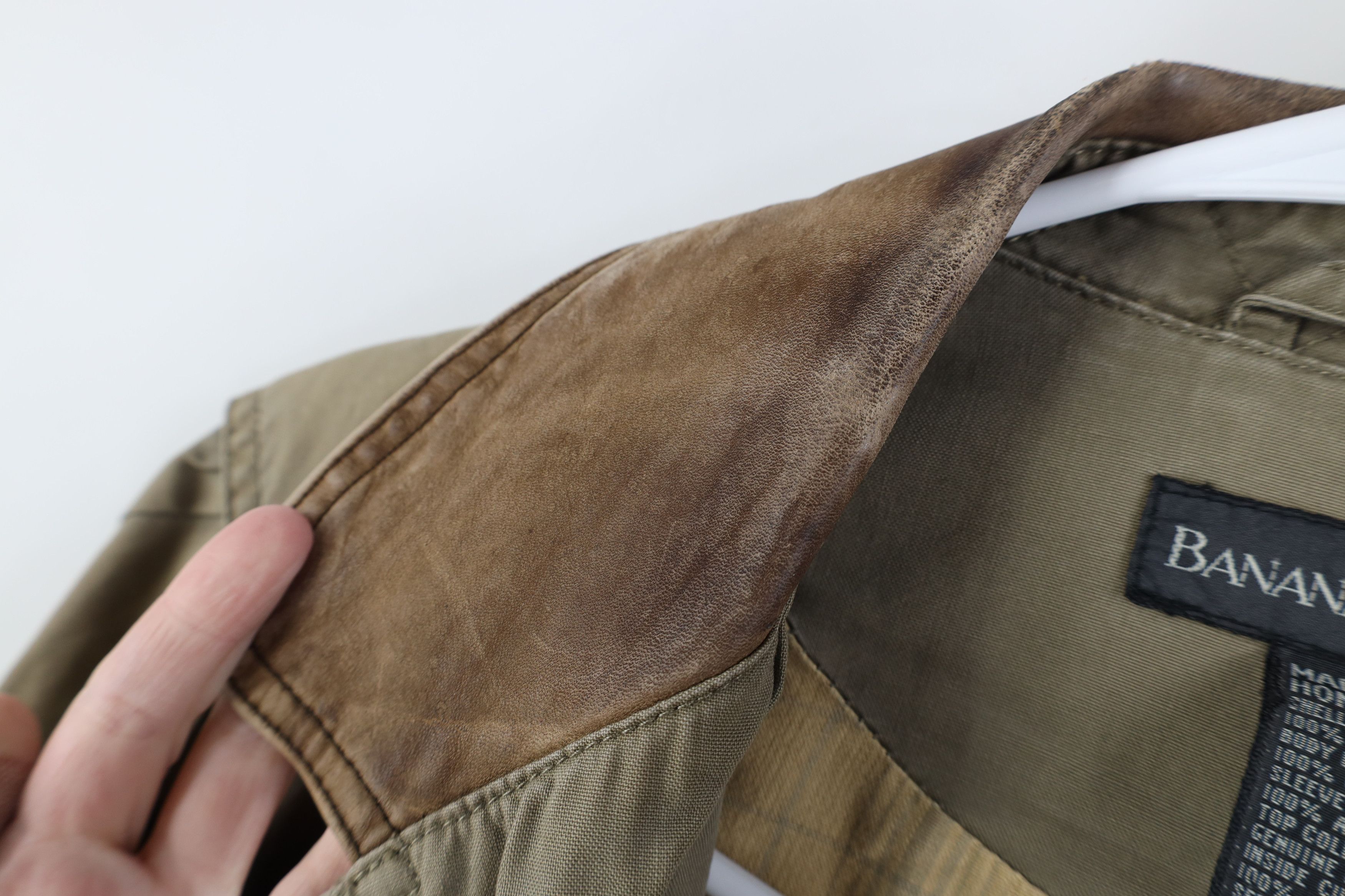 Banana Republic Vintage 90s Banana Republic Safari Chore Barn Jacket Beige Size US S / EU 44-46 / 1 - 9 Thumbnail