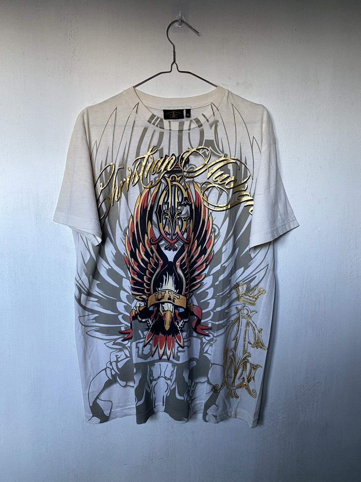 Christian Audigier × Ed Hardy × If Six Was Nine Christian Audigier Tshirt Size US M / EU 48-50 / 2 - 1 Thumbnail