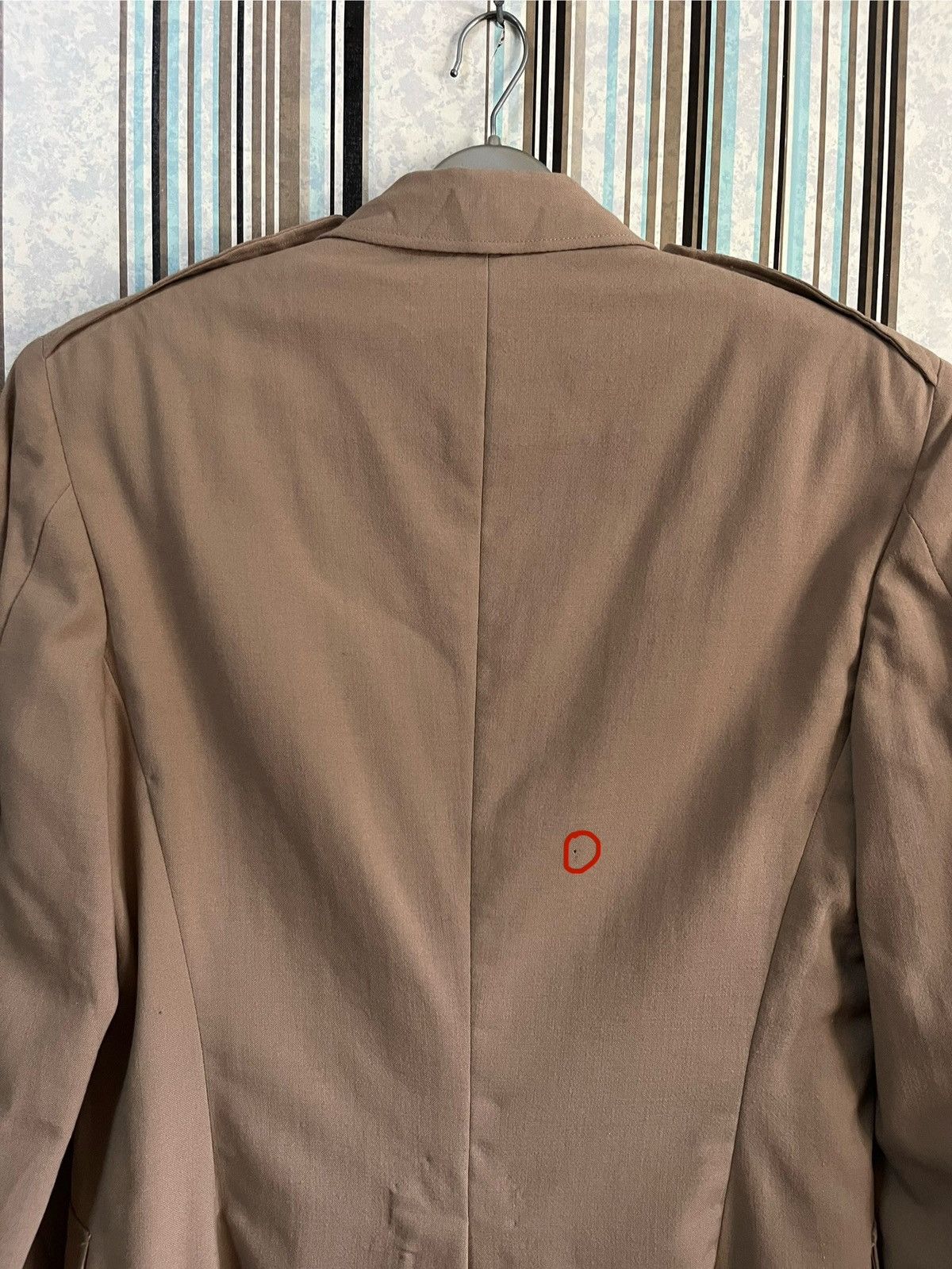 Vintage 1940s WW2 army uniform khaki tunic deadstock #I2 Size 36S - 12 Thumbnail