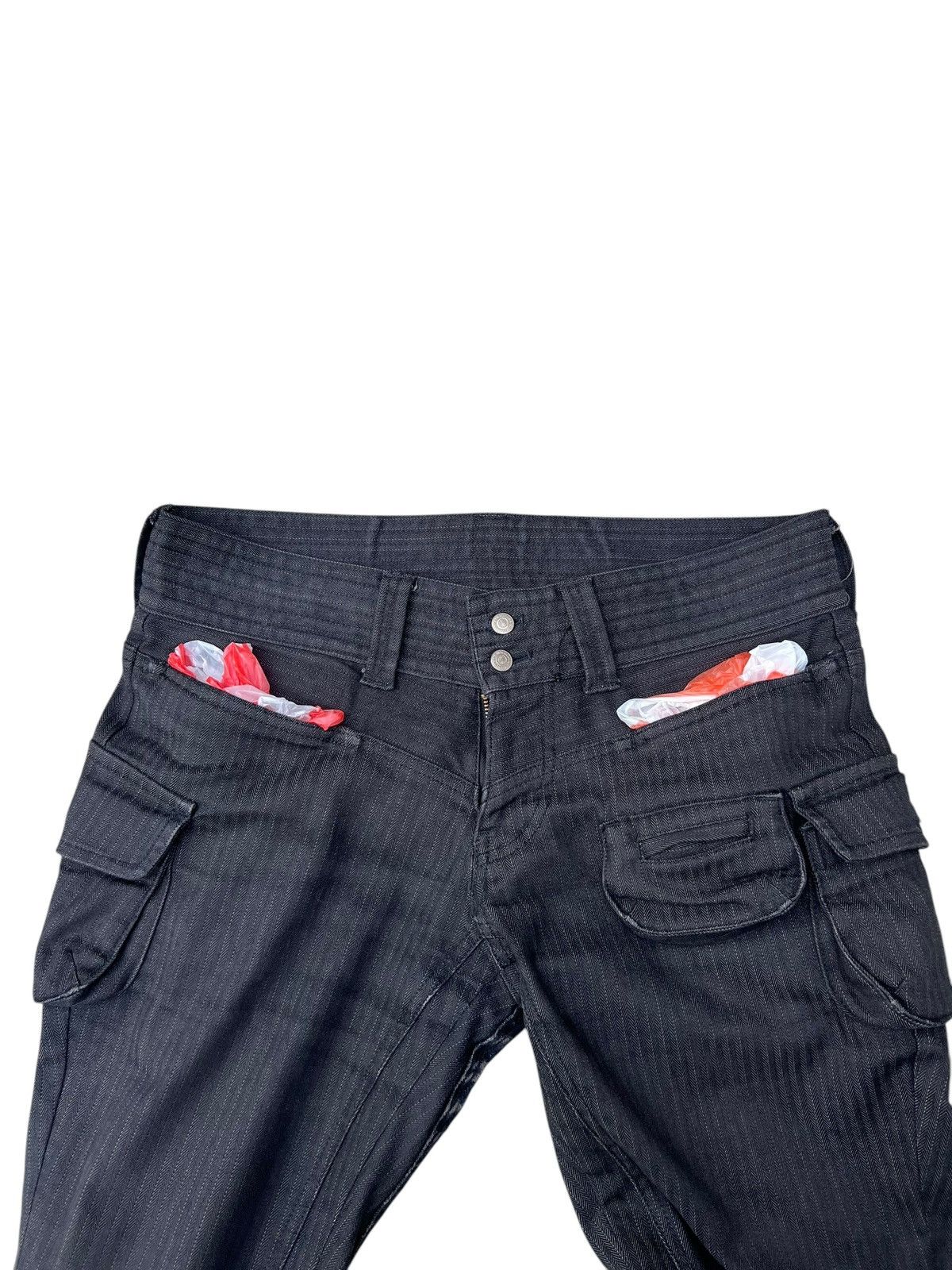 Tornado Mart Bootcut Tornado Mart Japan HBT Stripes Multi Pocket Pant Size US 31 - 21 Thumbnail