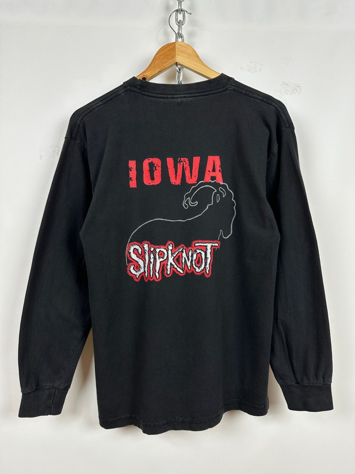 Band Tees Vintage Slipknot Iowa Band Long Sleeve T-Shirt Size US S / EU 44-46 / 1 - 2 Thumbnail
