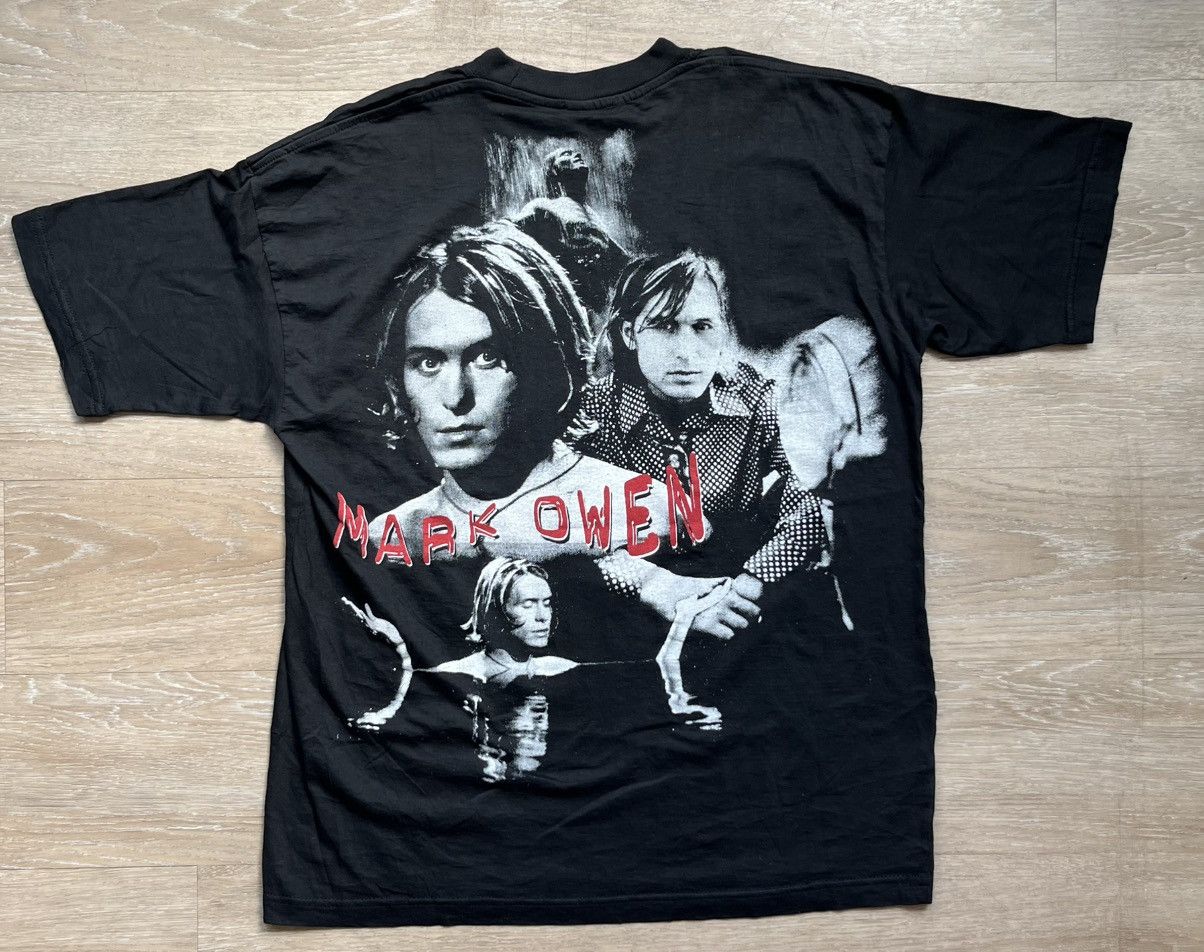 Band Tees Vintage 90s Mark Owen Band Rap Boot Tee Size US M / EU 48-50 / 2 - 2 Thumbnail