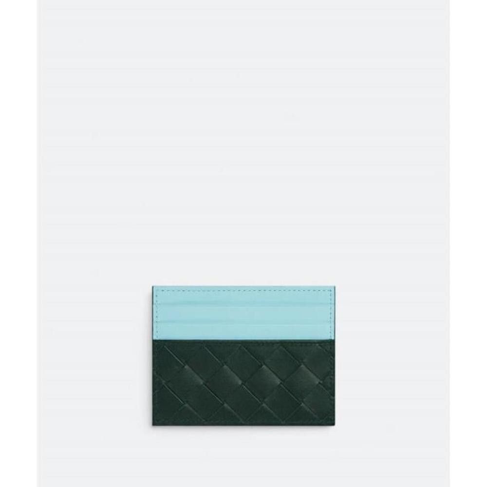 Bottega Veneta o1n1vont0824 Size: OS / 635057 Card Case in Green/Light Blue Size ONE SIZE - 1 Thumbnail