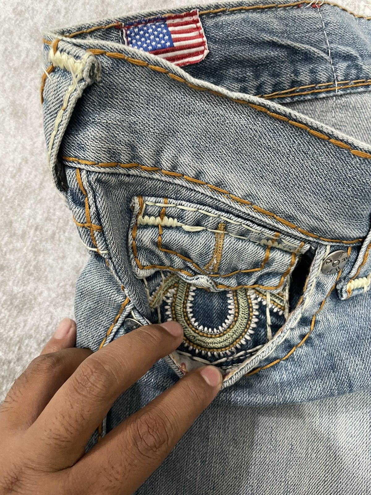 Hysteric Glamour × If Six Was Nine × Le Grande Bleu (L.G.B.) 2000s true religion japan jorts Denim y2k style Size US 31 - 7 Thumbnail