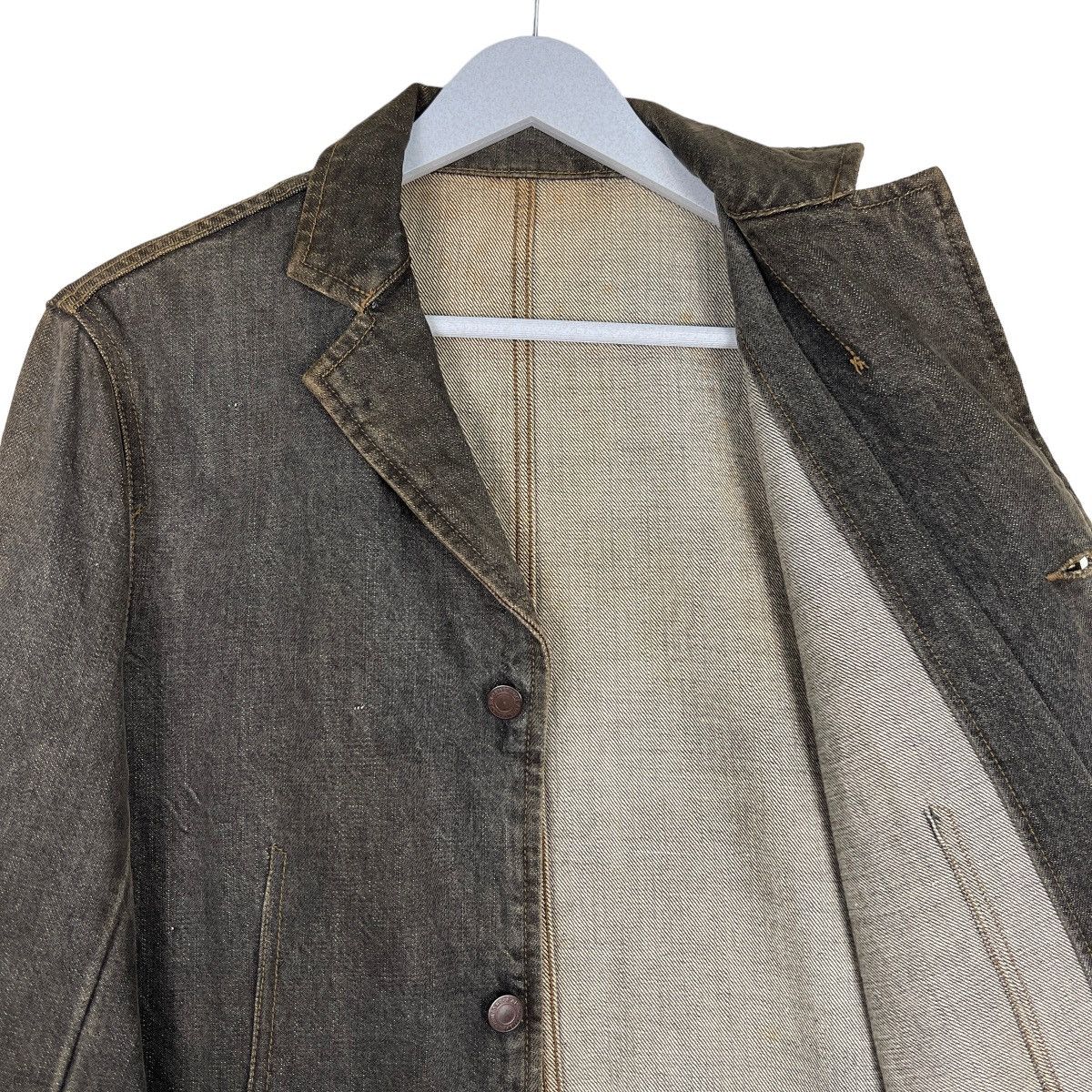 ADAM ET ROPE 🔥 ADAM ET ROPE DENIM JACKET MADE IN JAPAN Size US S / EU 44-46 / 1 - 10 Thumbnail