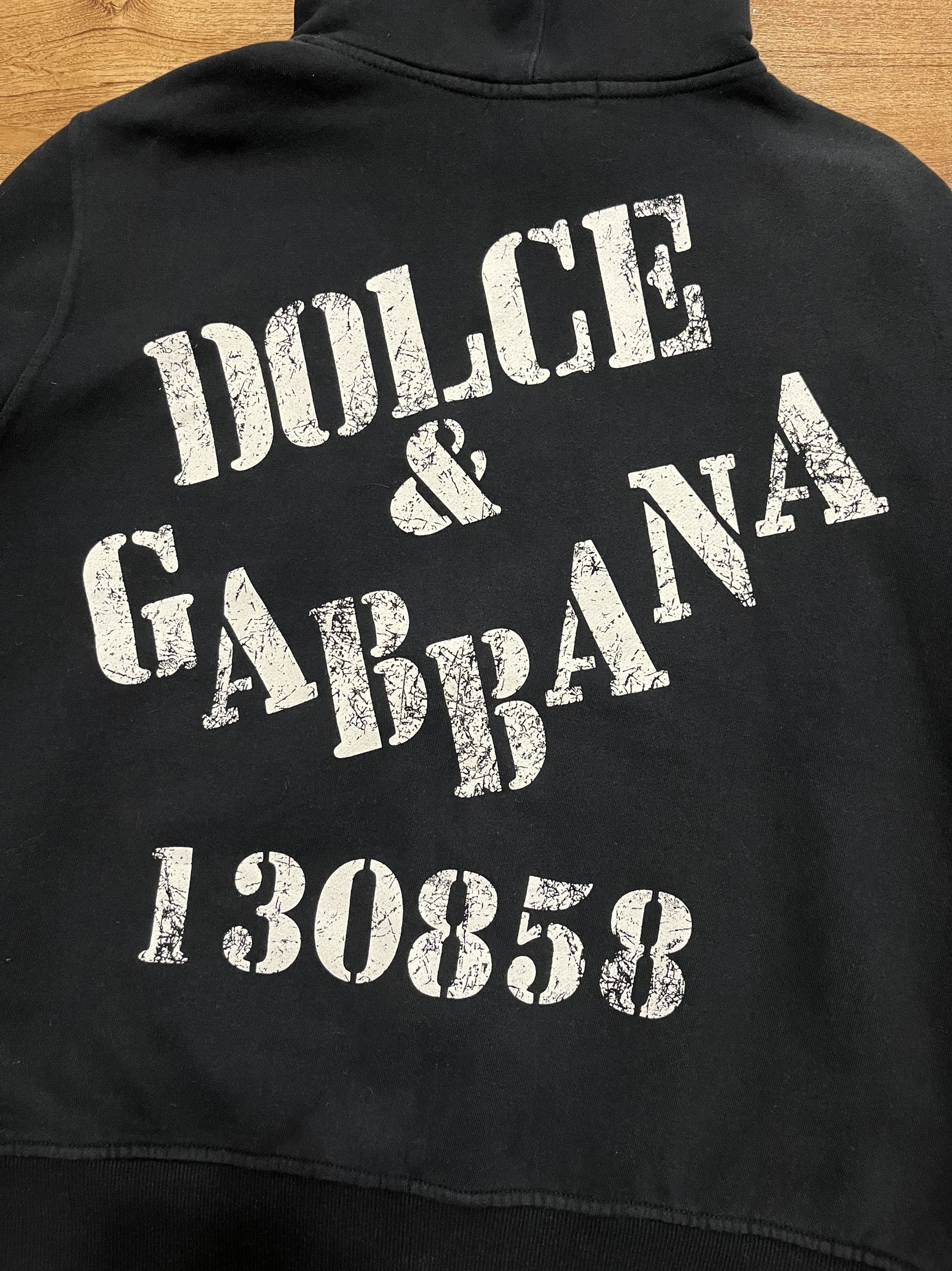 Dolce & Gabbana Dolce & Gabbana “MADE IN ITALY 141162” Graphic Zip-Up Hoodie Size US L / EU 52-54 / 3 - 8 Thumbnail
