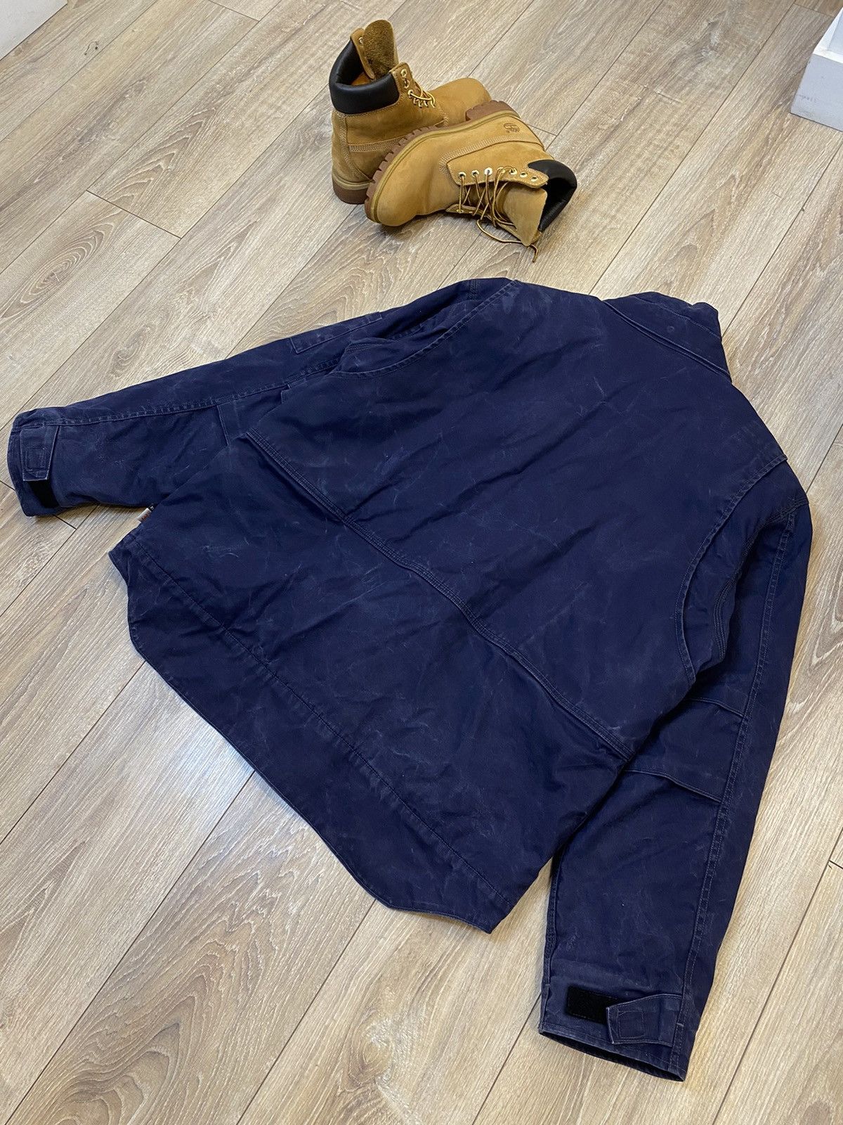 CARHARRT DUCK CANVAS FR QUILTED LINED