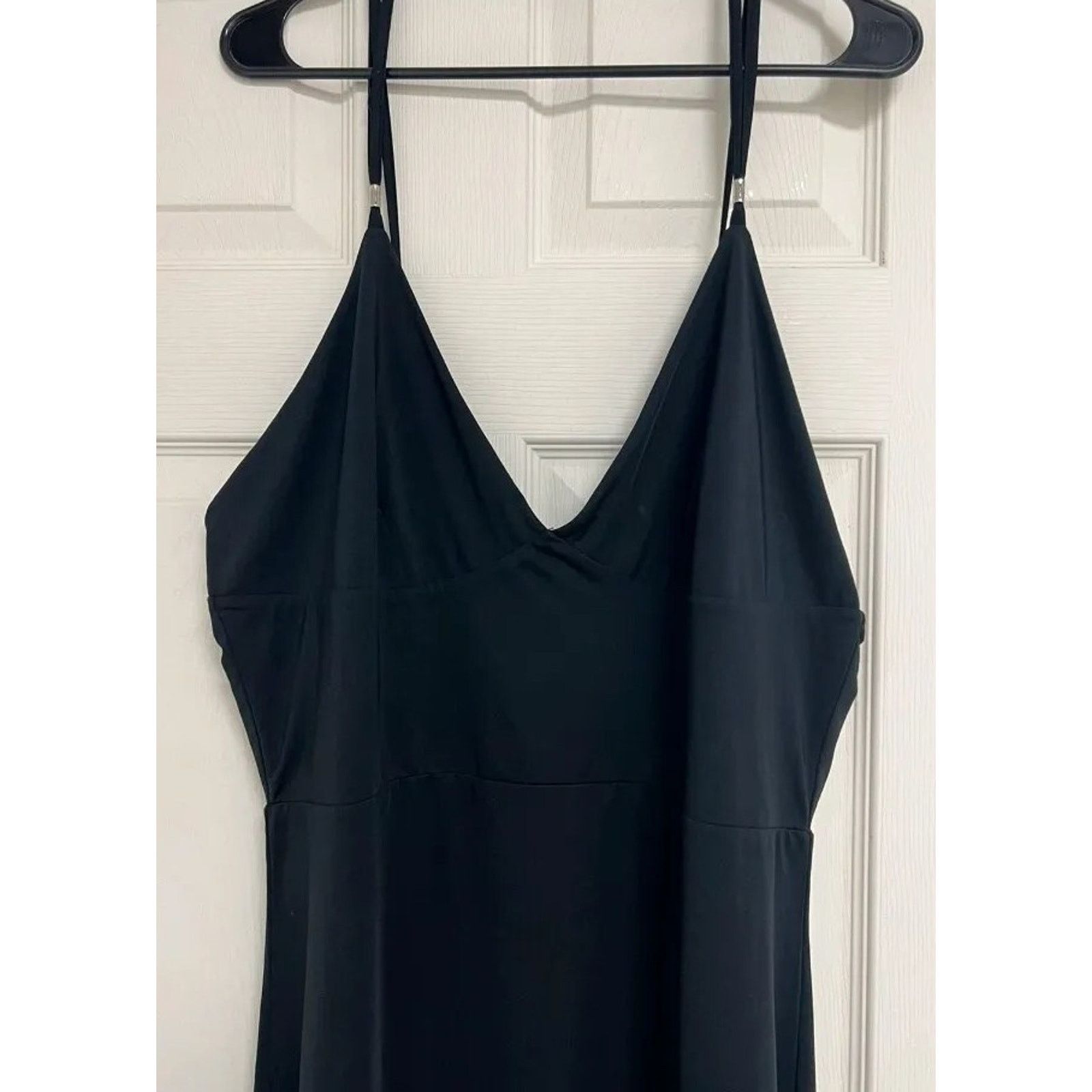 & Other Stories NICKI MINAJ V-neck Spaghetti dress Black Size XXL A000660 Size XXL / US 16-18 / IT 52-54 - 3 Thumbnail
