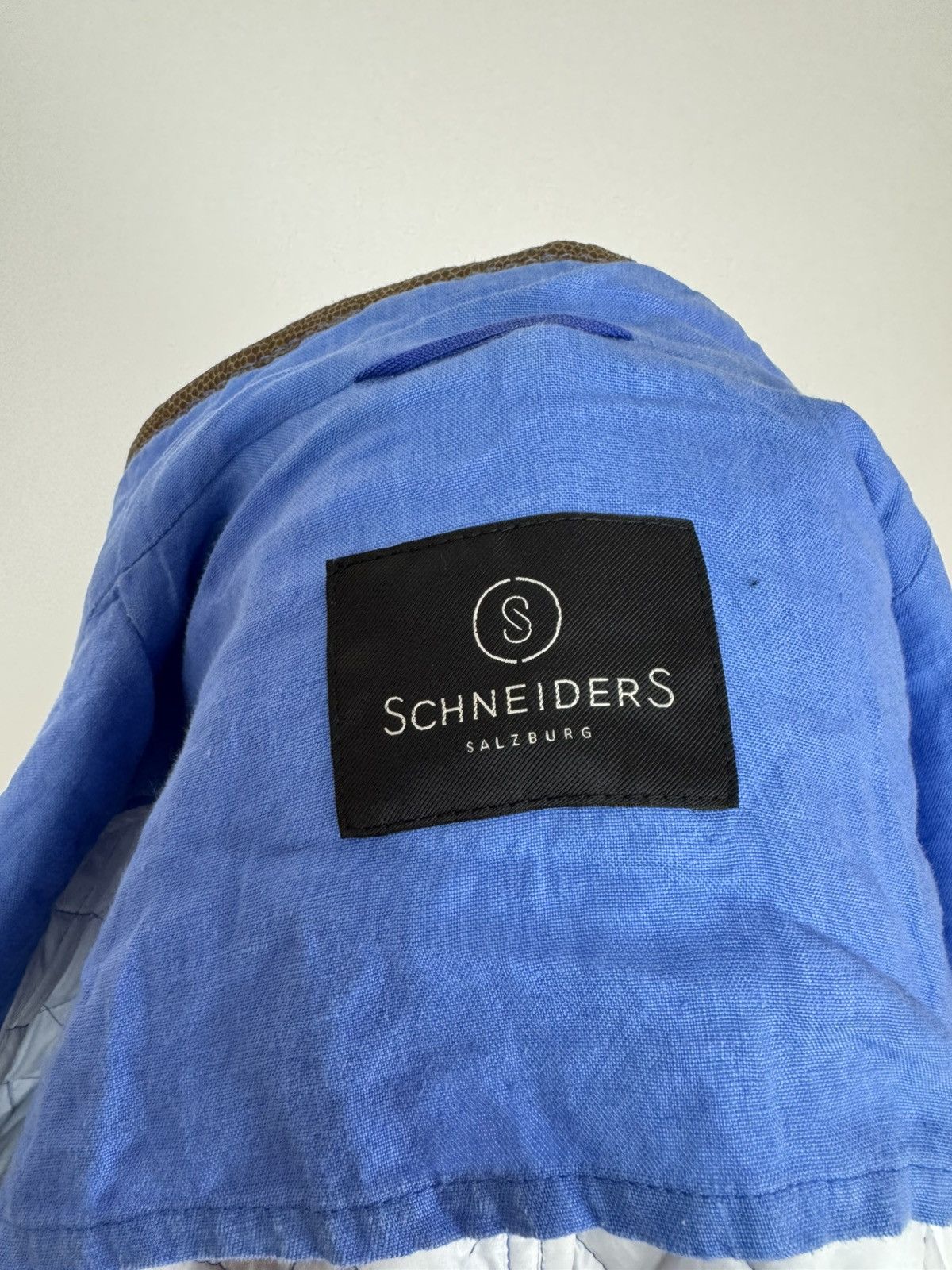 Designer × Stephan Schneider SCHNEIDERS Linen Quilt Field Jacket Womens Preppy Style Size XS / US 0-2 / IT 36-38 - 7 Thumbnail