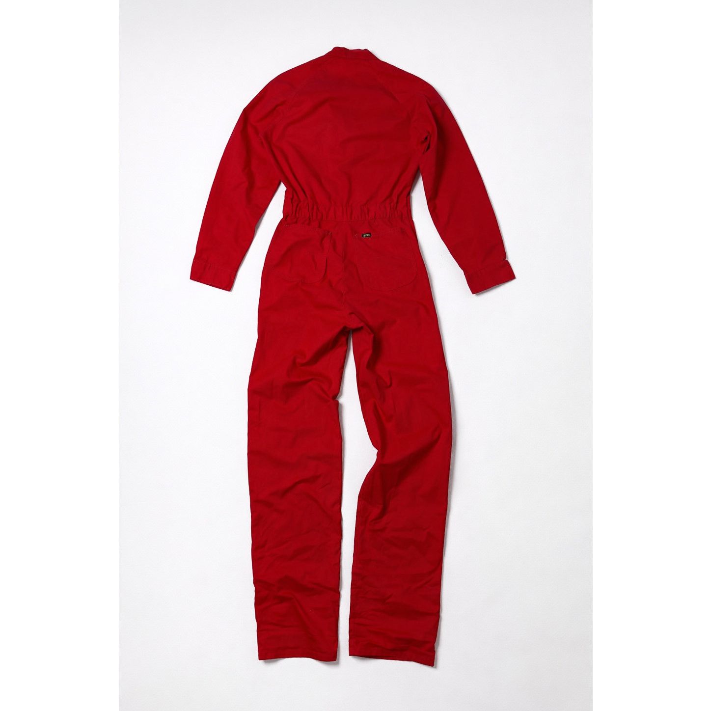 Vintage '70s Union-All Red Overall With Talon Zipper
