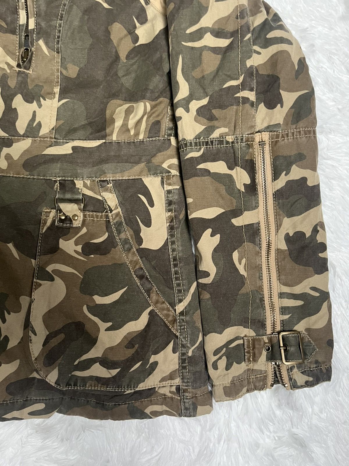 Japanese Brand 2000s Japanese Brand AR bono fur jacket military Size US L / EU 52-54 / 3 - 3 Thumbnail