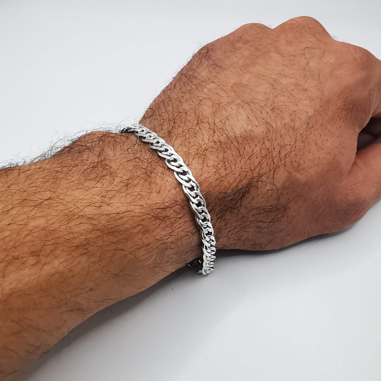Sterling Silver Vintage Bracelet Jewelry,925 Sterling Silver 12,22g Size ONE SIZE - 3 Thumbnail