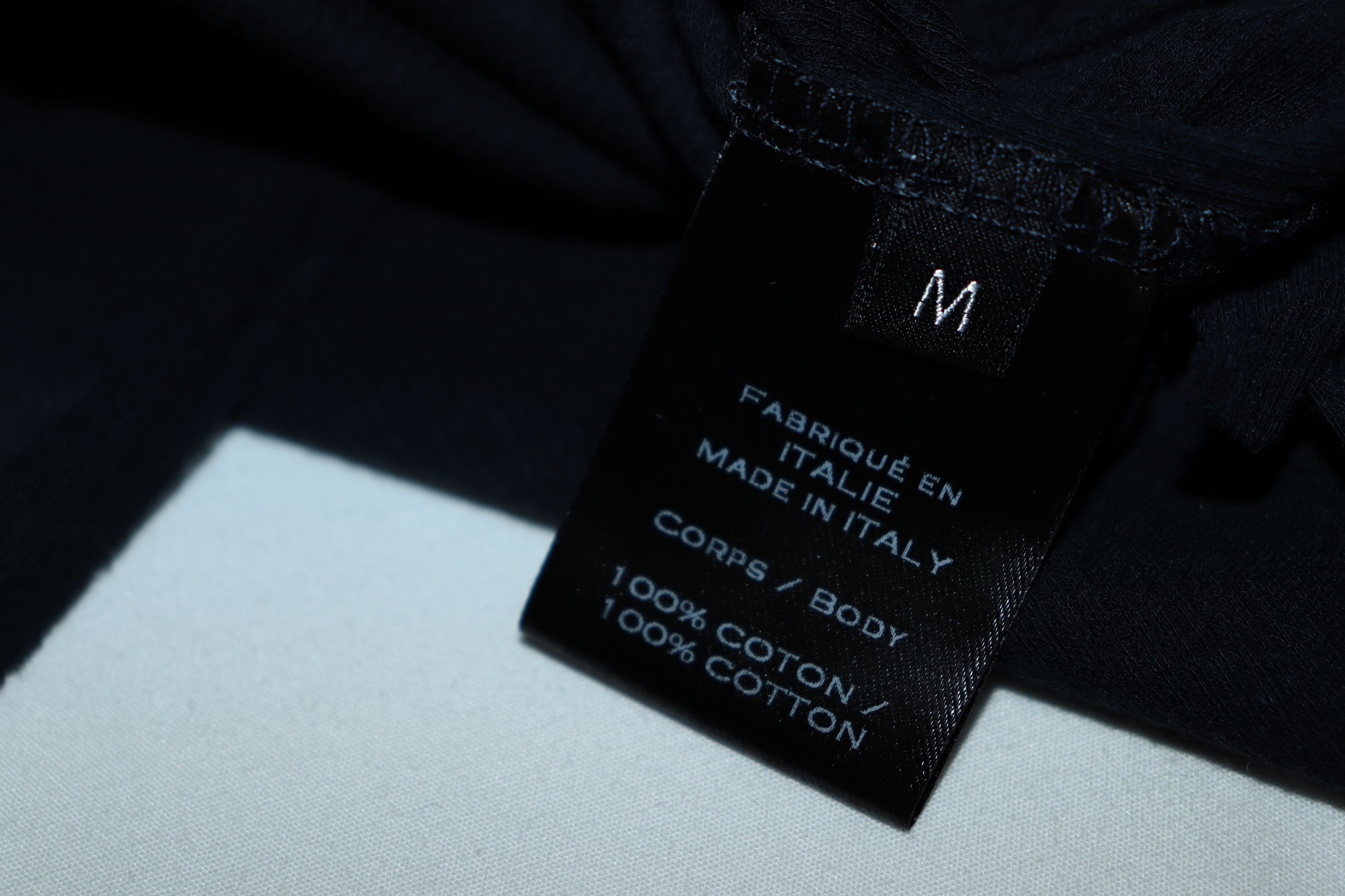Balmain o1rshd1 Long-Sleeve Distressed T-Shirt in Dark Blue Size US M / EU 48-50 / 2 - 8 Thumbnail