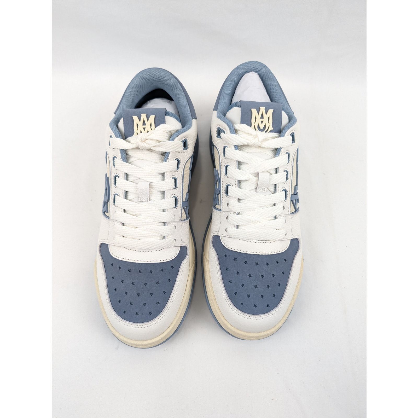 Amiri o1rshd1 Classic Low Top Sneakers in Ashley Blue Size US 12 / EU 45 - 13 Thumbnail