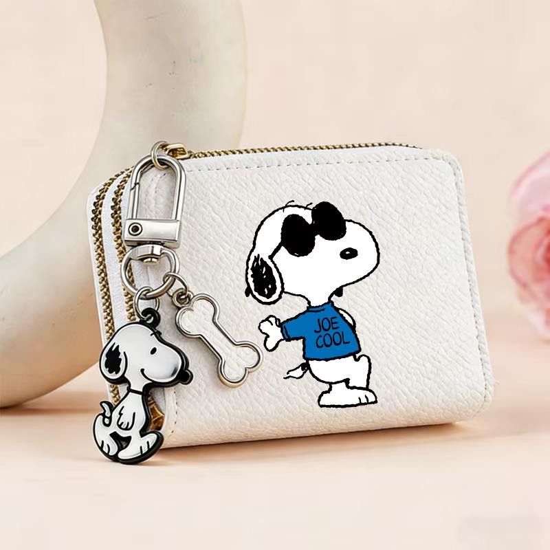 Other Snoopy Dog Wallet Coin Purse w/ Card Slots for Women Size ONE SIZE - 1 Thumbnail