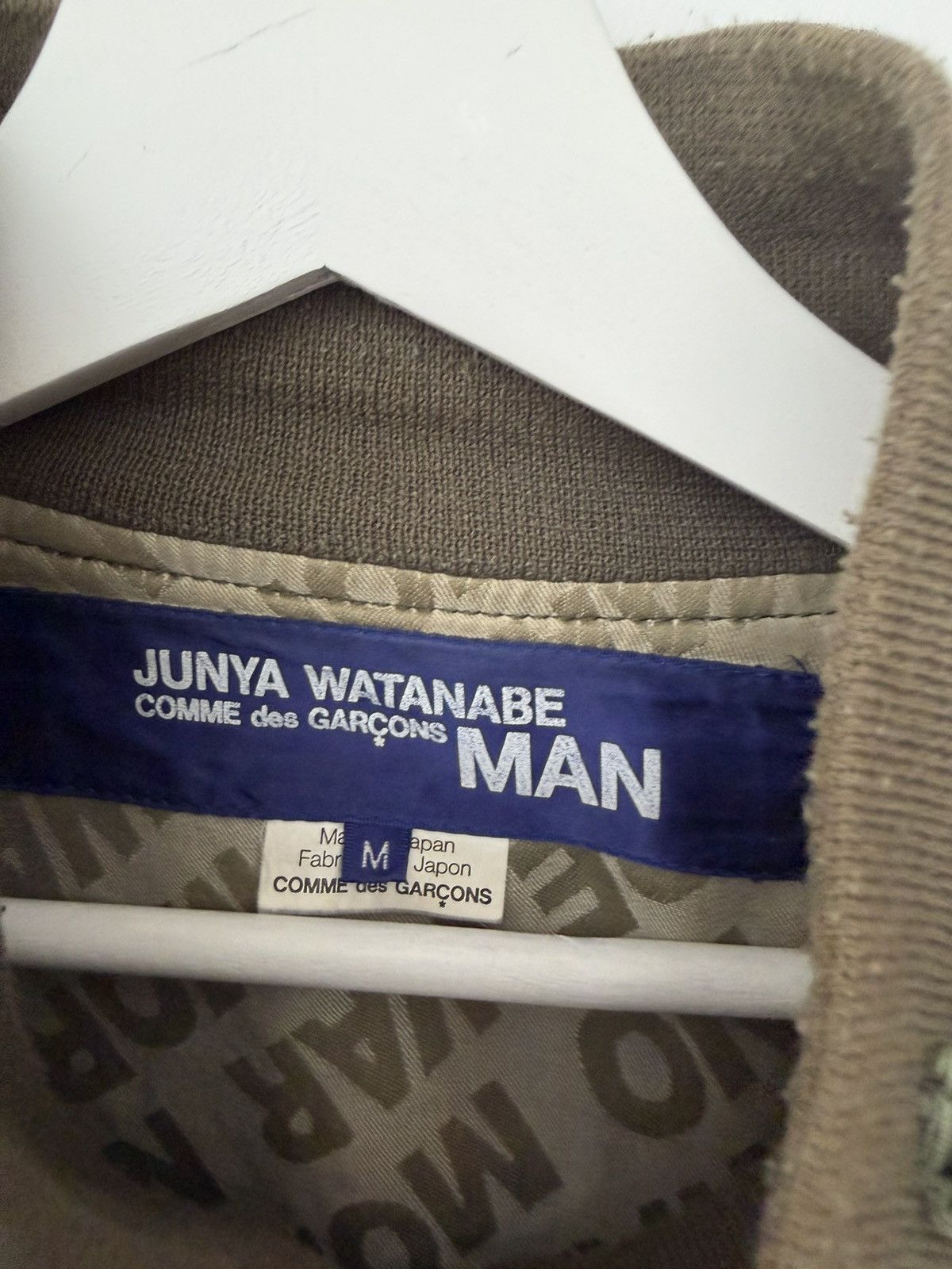 Junya Watanabe Junya Watanabe Green Bomber jacket cotton size M Size US M / EU 48-50 / 2 - 2 Thumbnail