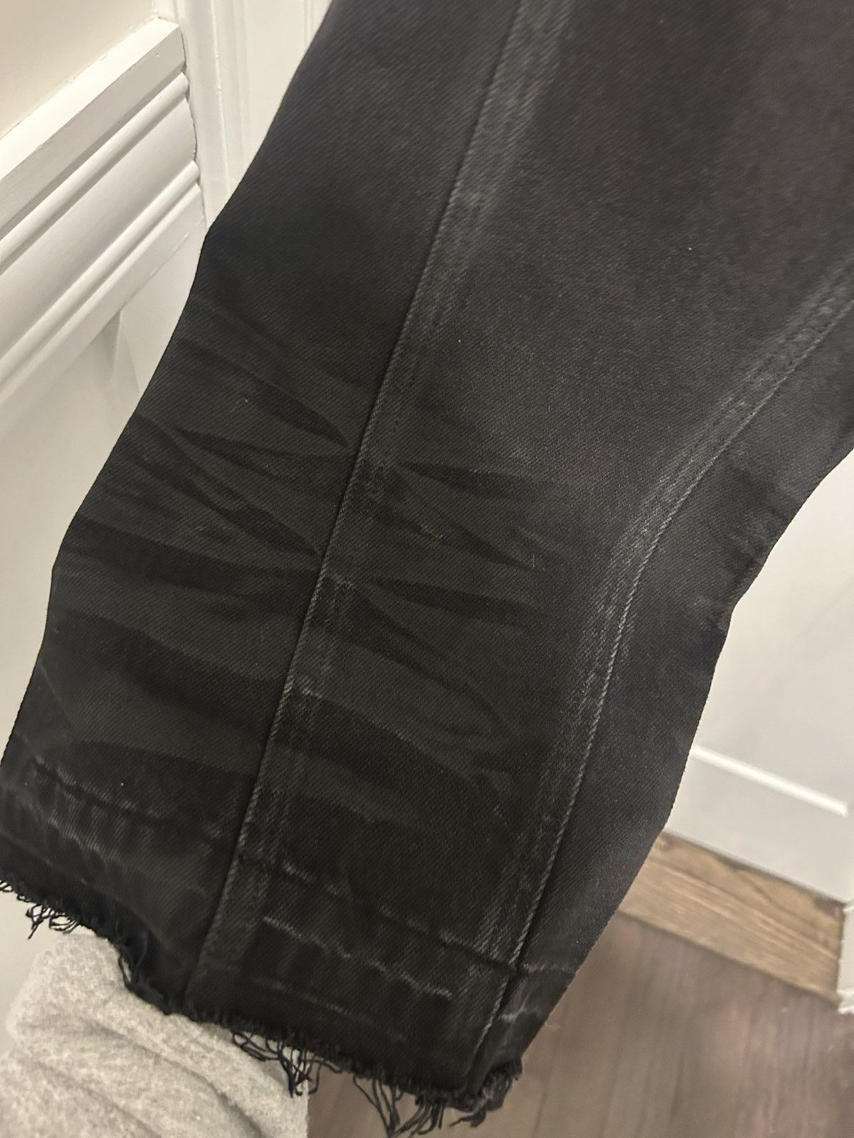 Professor.E Troubled Waters x Professor E. Destroyed Stained Denim Size US 30 / EU 46 - 5 Thumbnail