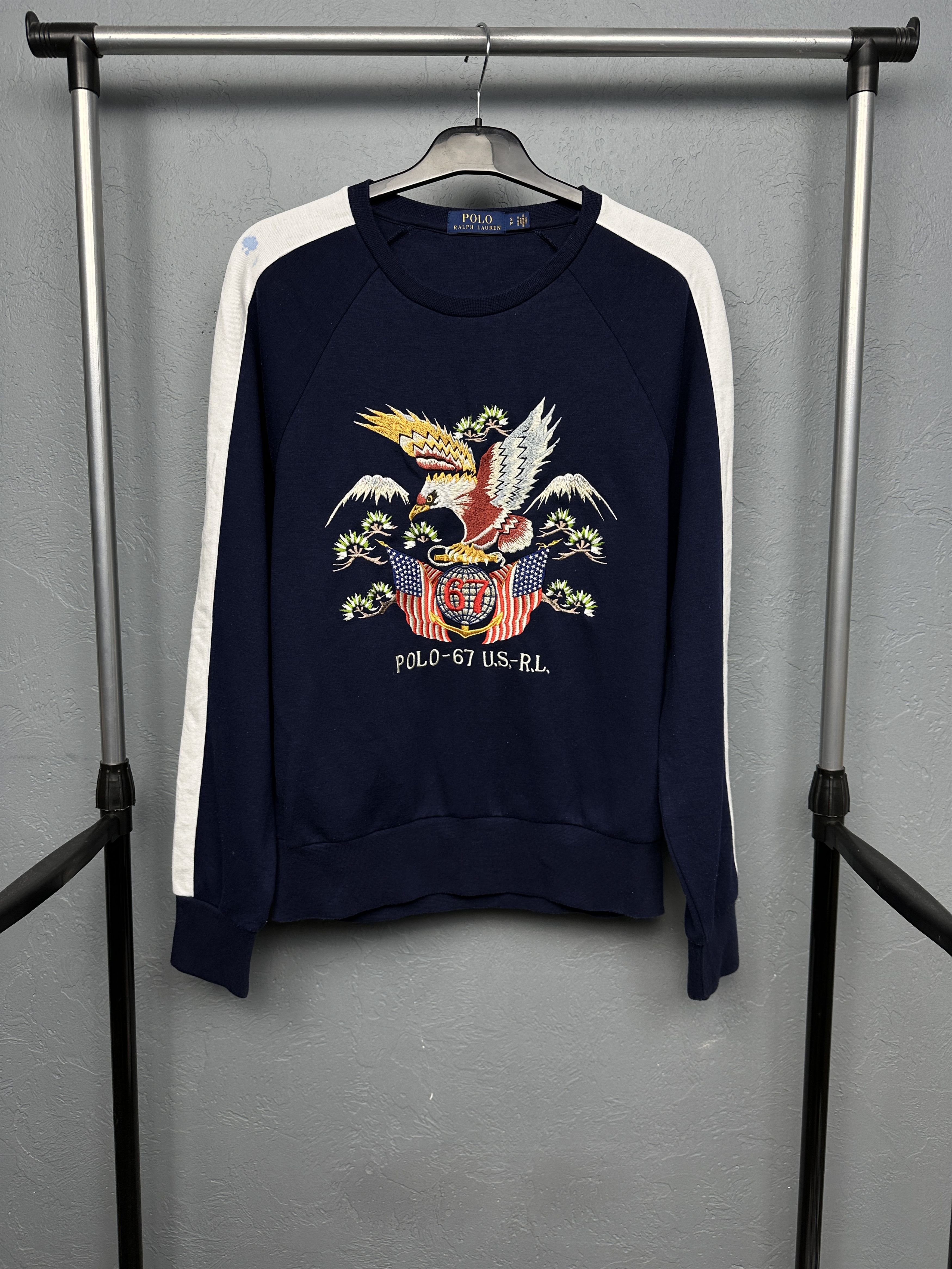 Polo Ralph Lauren Polo Ralph Lauren Mens Big Logo Sweatshirt Size US S / EU 44-46 / 1 - 1 Thumbnail